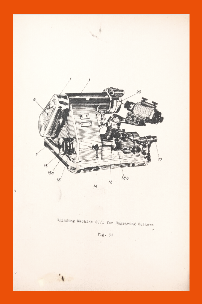 Kuhlmann SU1 Lip Cut Grinder Operations, Parts and Schematic Manual