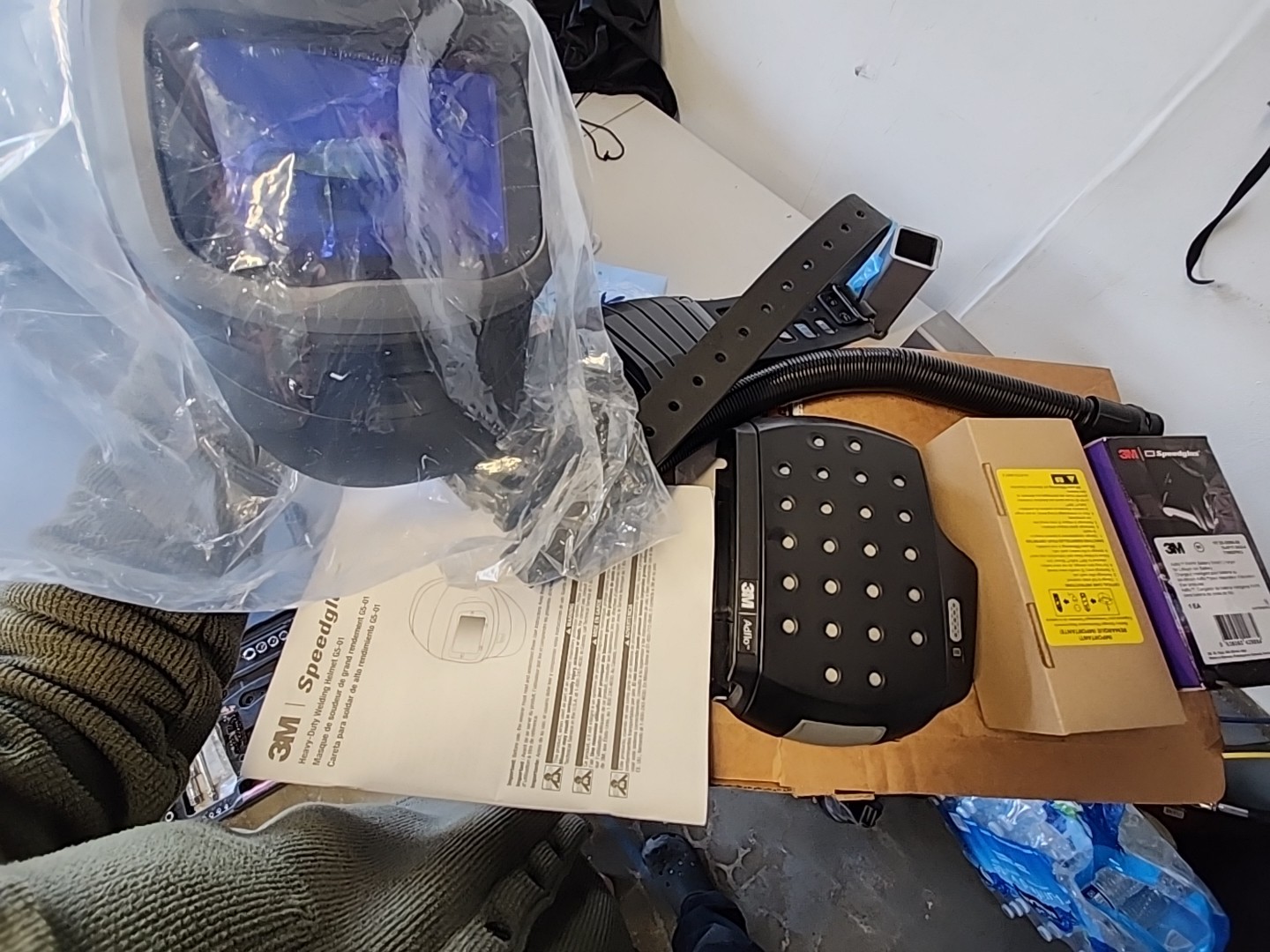 3m Speedglass Heavy Duty welding helmet G5-01 with ADF G5-01VC and Adflo PAPR As