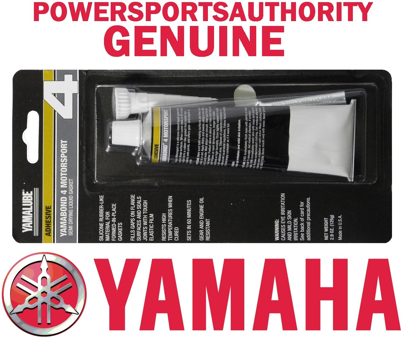 Yamaha Yamalube Yamabond Motorsports Semi Drying Liquid Gasket