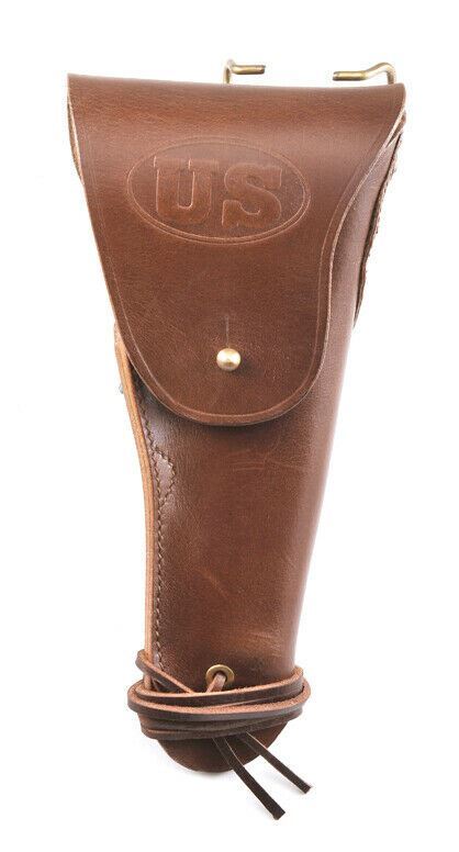 US WW1 M1916 Colt 1911 .45 Holster Marked JT&L 1917 Premium Drum Dyed Leather