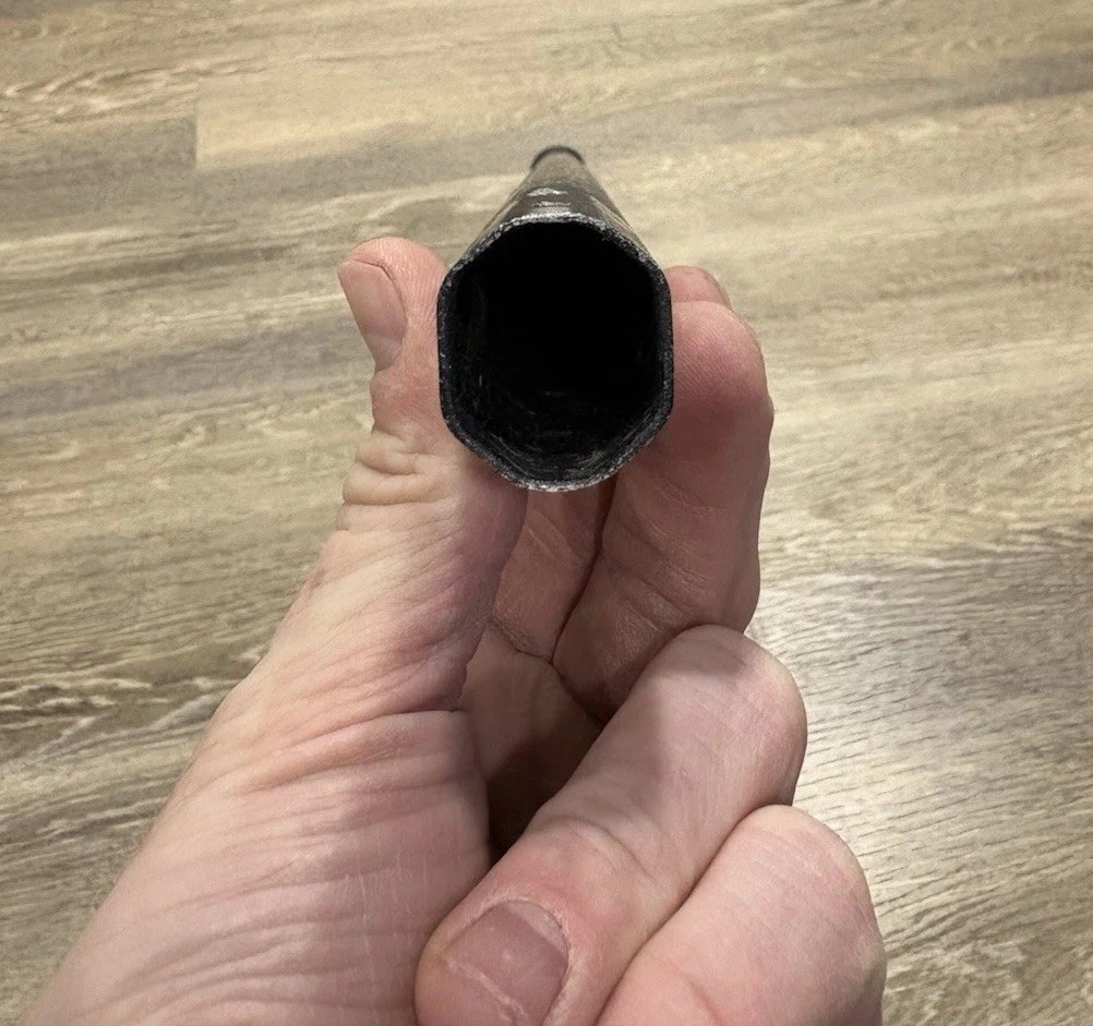 Vintage STX Zirconium 7 Rare Lacrosse Shaft Black Attack