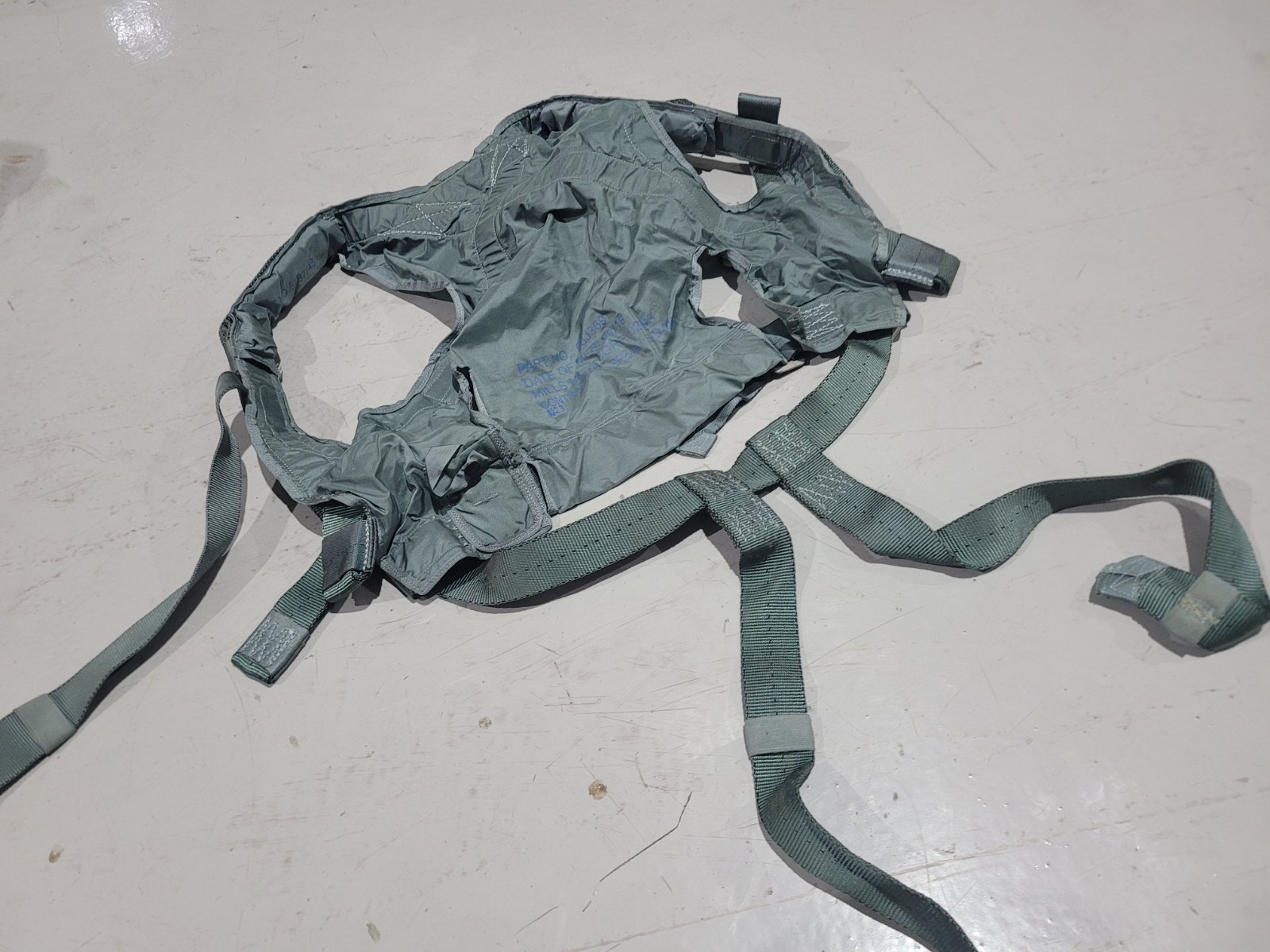 PCU-15/P Torso Harness 68J369 Harness Parachute Aircrew