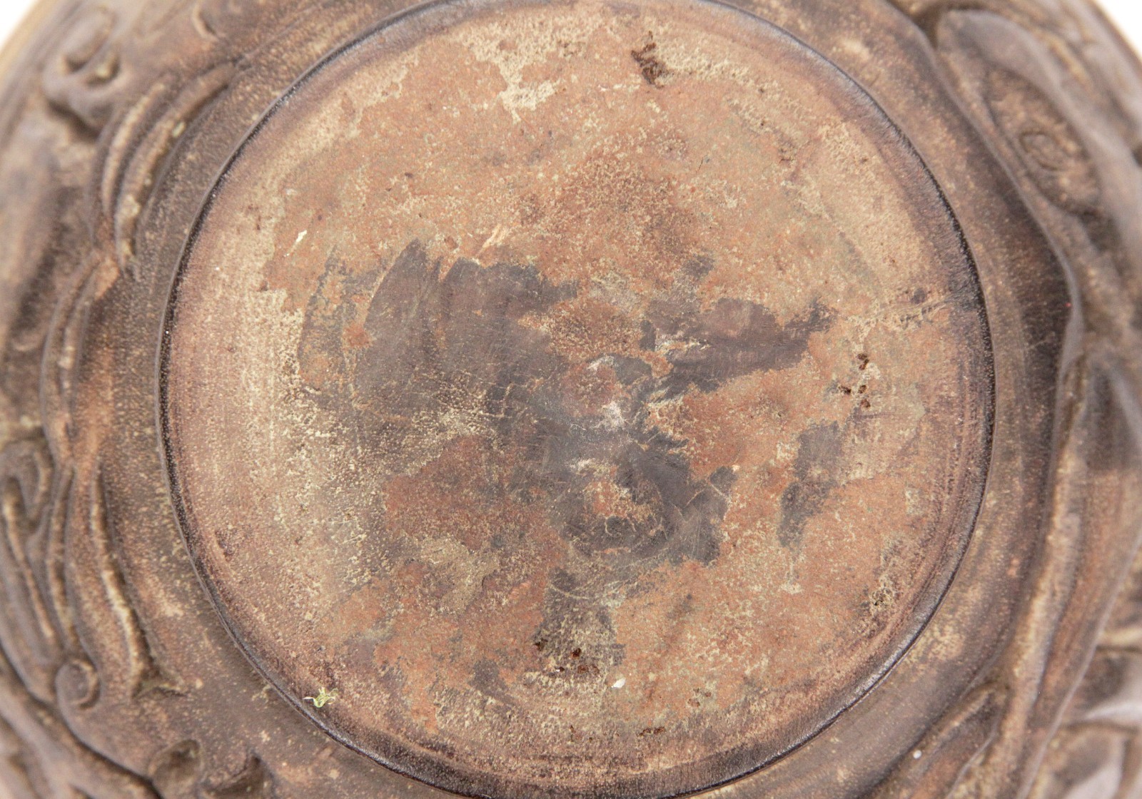 Vintage Carved Wooden Indonesian Dayak Bowl Borneo Lizard Ethnographic Carving