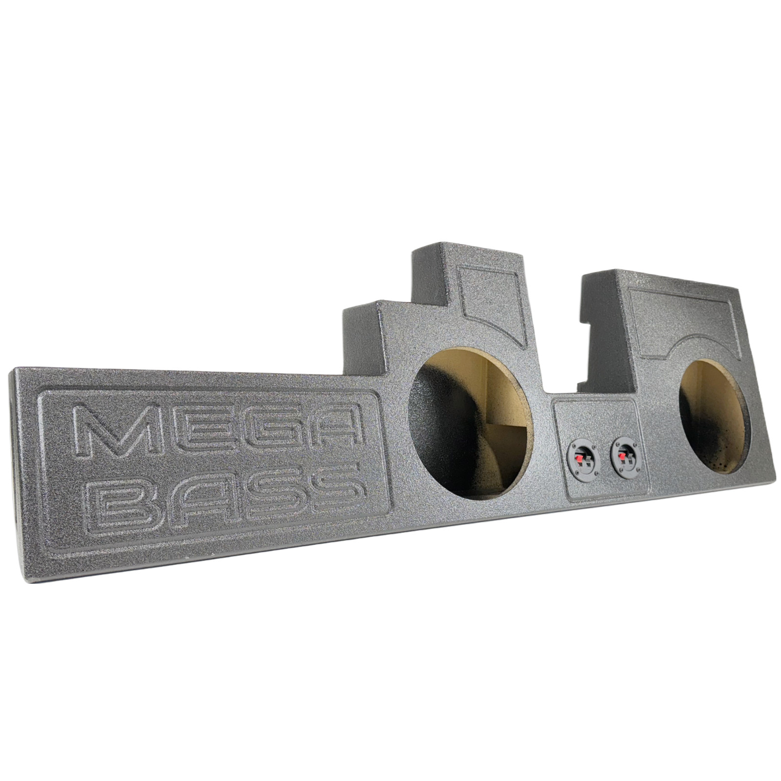 Super Duty Dual 10" Ported Subwoofer Box Enclosure For 99-16 Ford F250/350/450