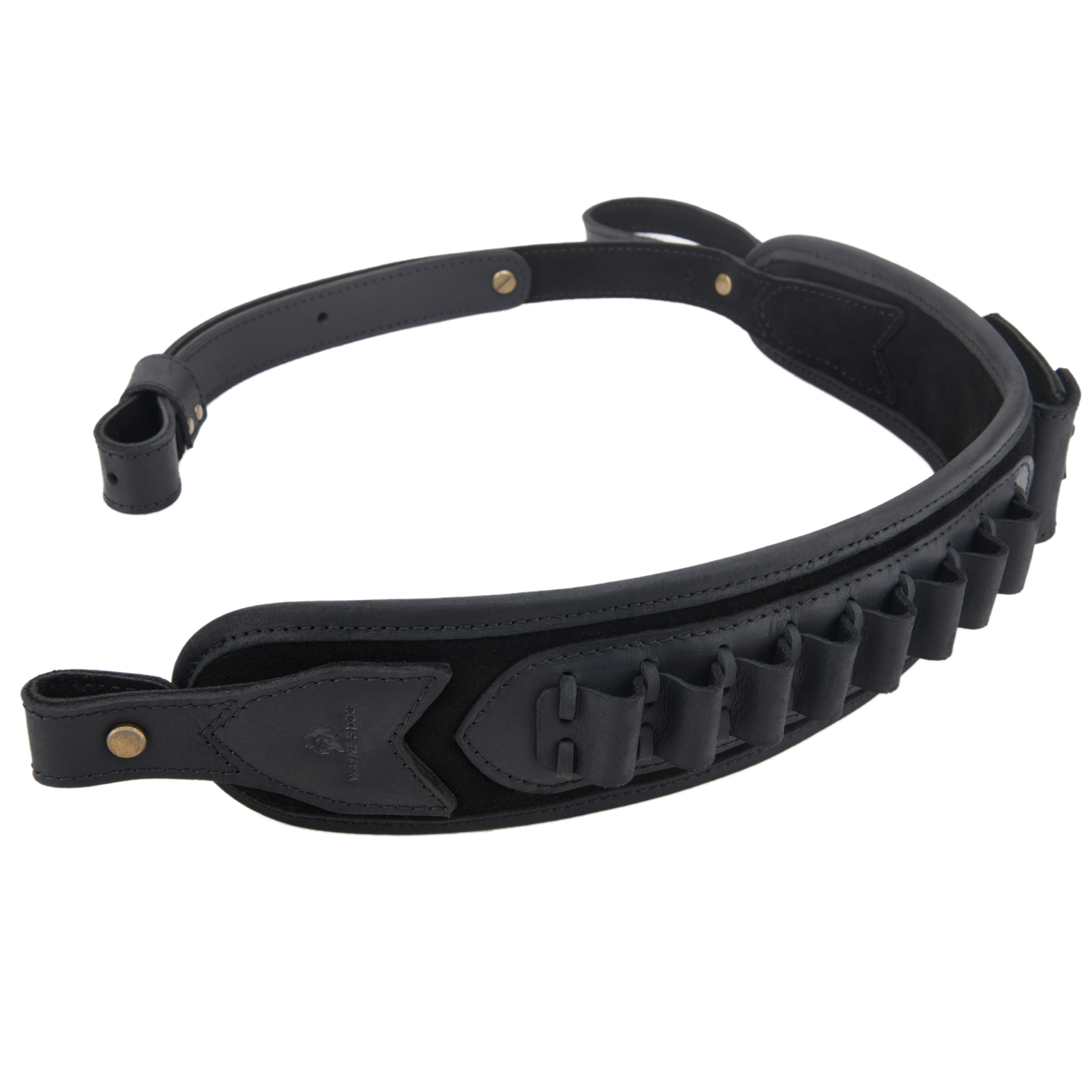 Leather Rifle Carry Sling Shotgun Shoulder Strap for .30-30.22LR 12GA.30-06 .308