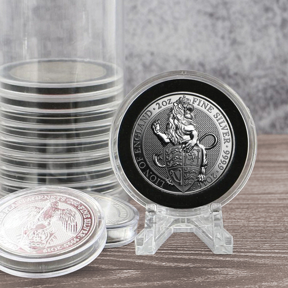 Pocket Knife Display Stand Deluxe Easels with 1/2" Shelf, Clear 250 Pack