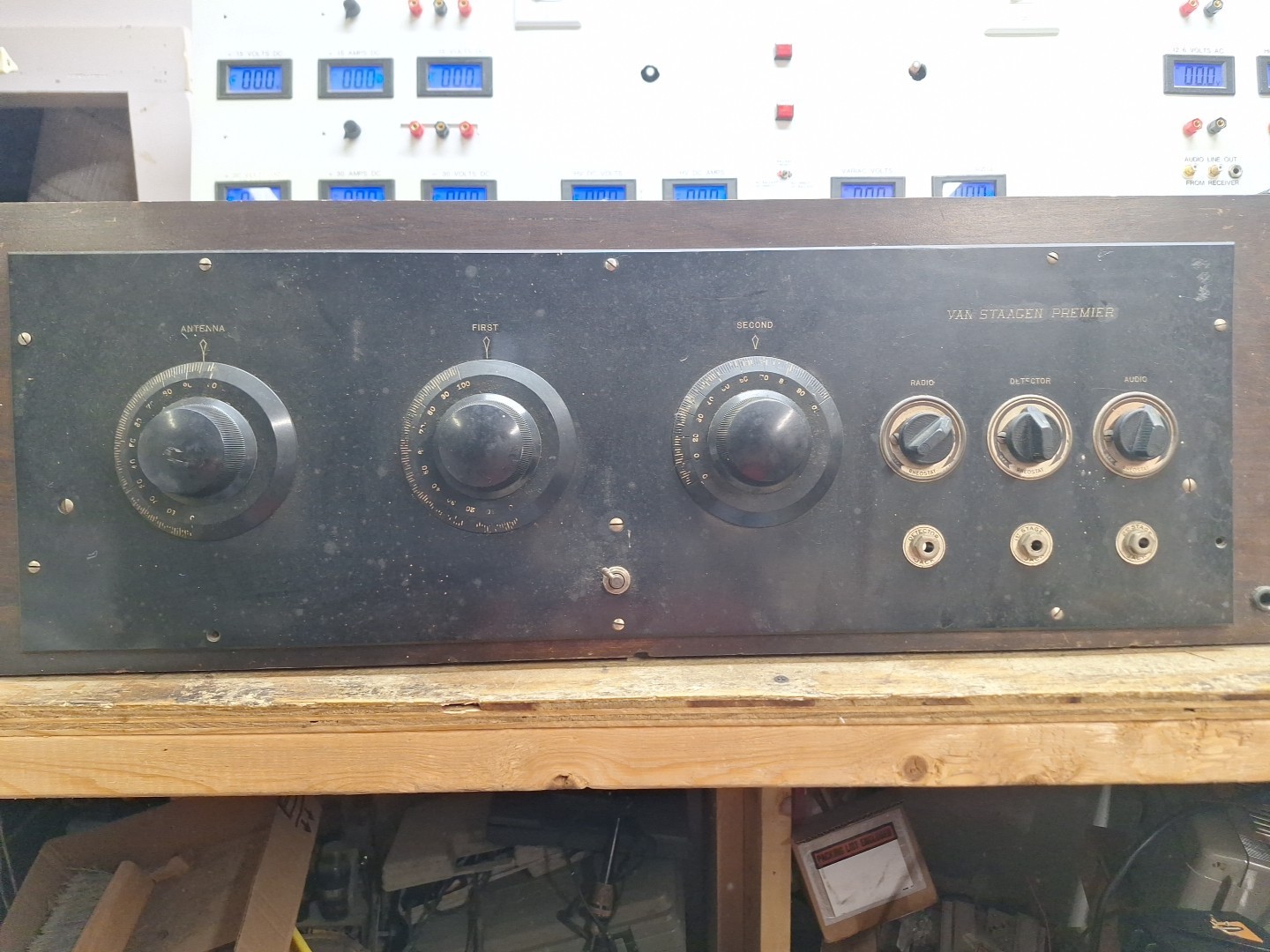 Van Staagen Premier panel Battery Set Trf 1920s