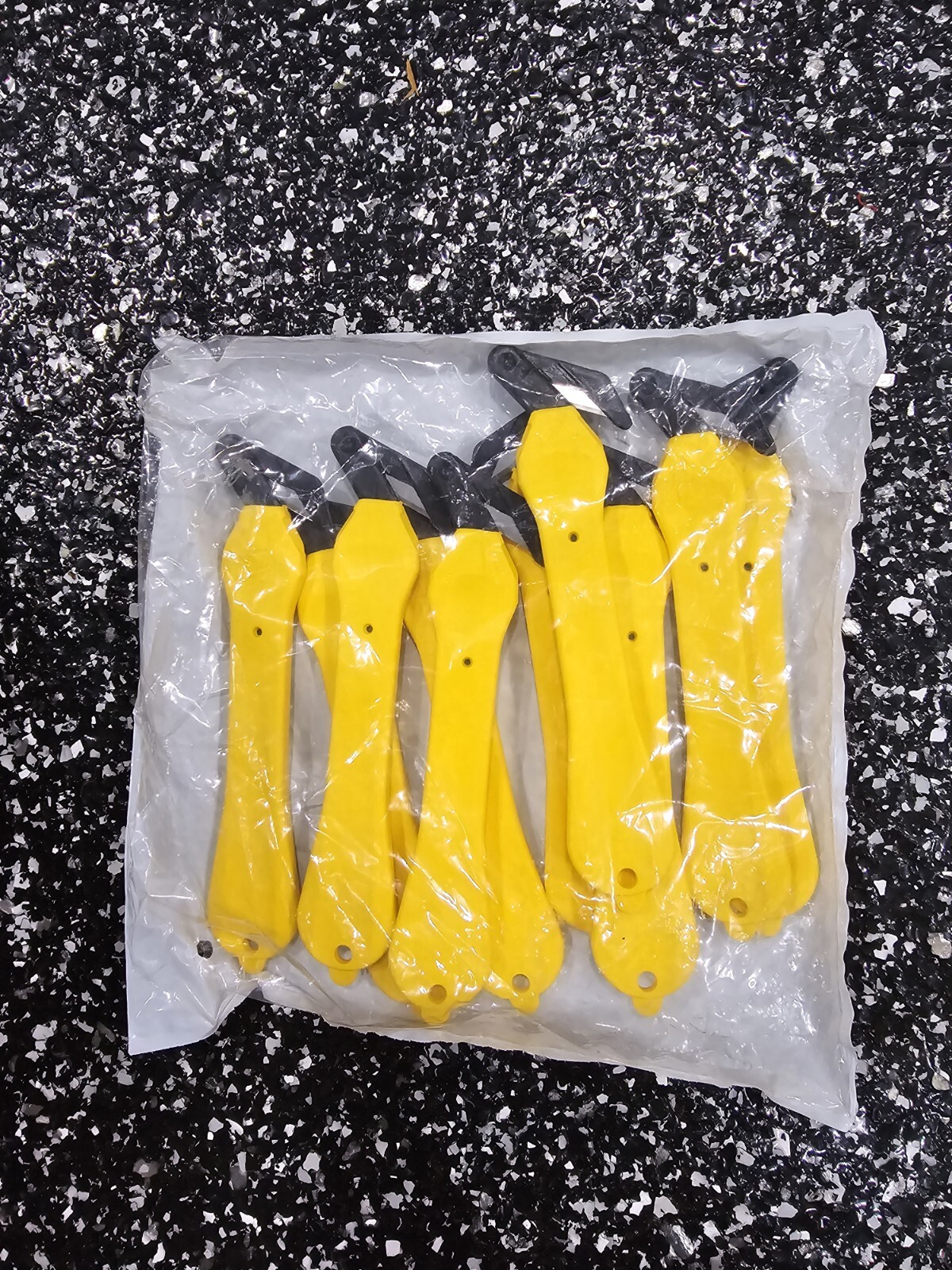 10 Klever Excel Fastenal 7" Yellow Hook Style Safety Cutter Box Tape KCJ-4-30Y