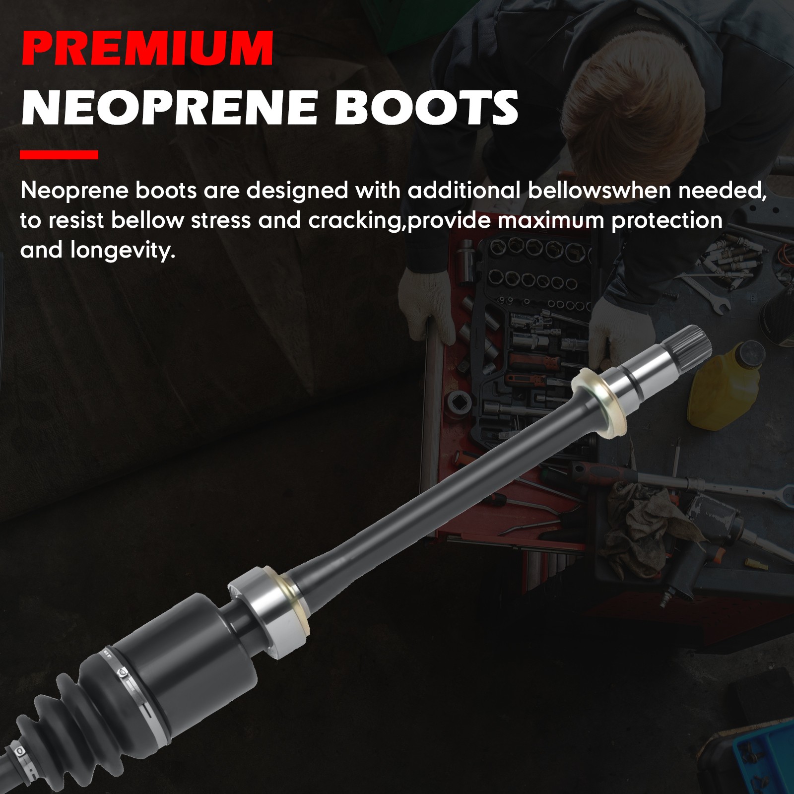 CV Axle Shaft Front Left & Right Set for Toyota Camry Solara 2.4L 4 Cyl 2002-09