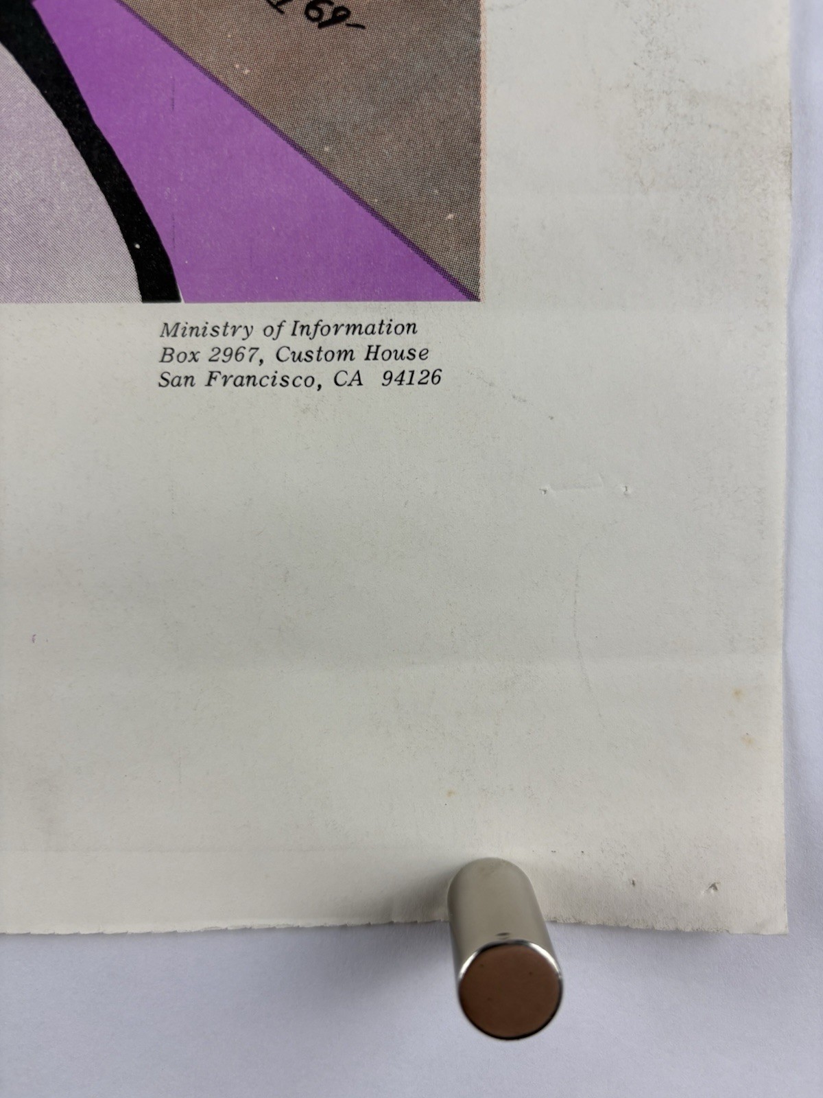 BLACK PANTHER PARTY Political Poster 1969 Emory Douglas AFRO AMERICAN SOLIDARITY