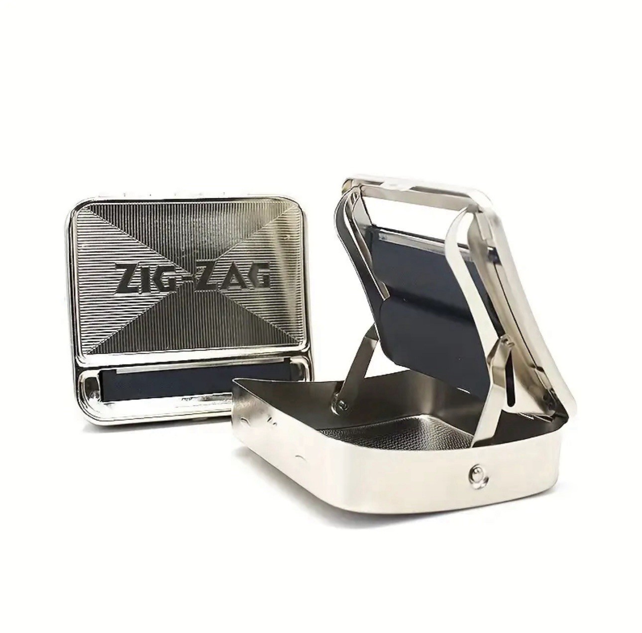 Zig-Zag Metal Cigarette Rolling Machine 70mm Easy Automatic Tobacco Roller