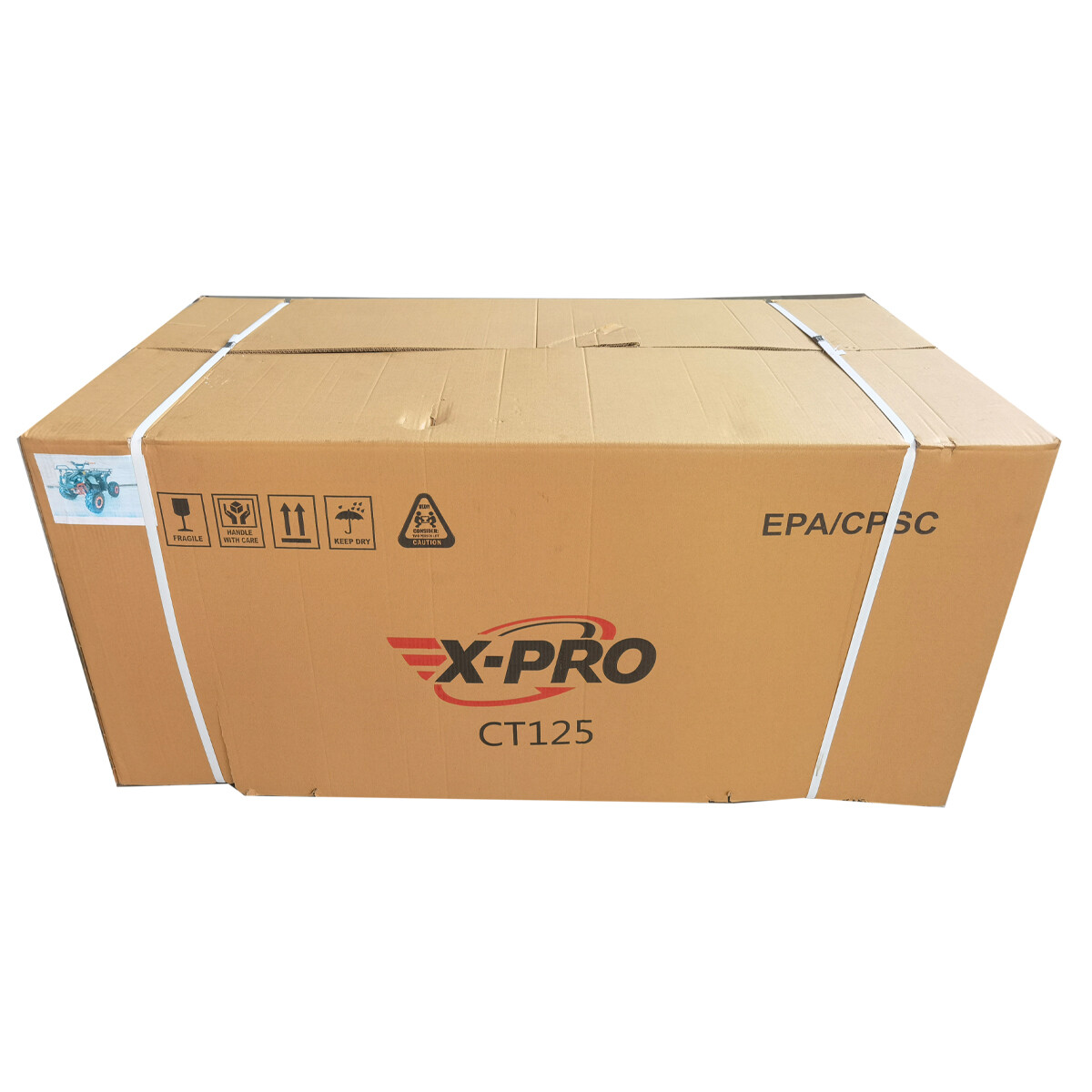 X-PRO Hawk 125cc ATV Quad with Auto Transmission w/Reverse, LED Headlights