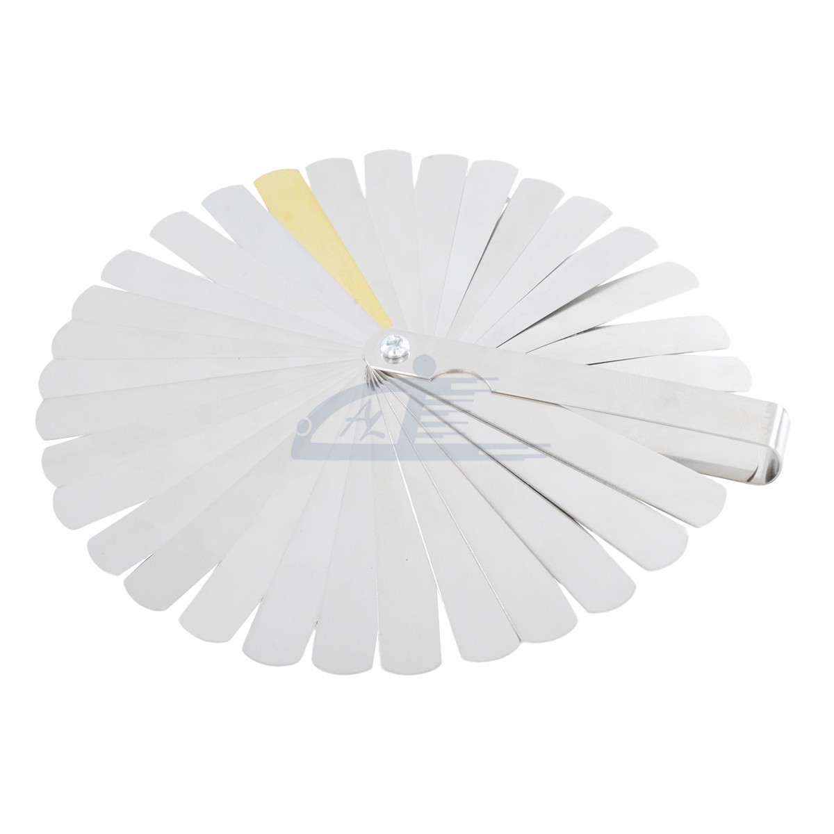 Universal Spark Plug Gap Tool Gapper & 32 Blades Steel Feeler Gauge Red Black