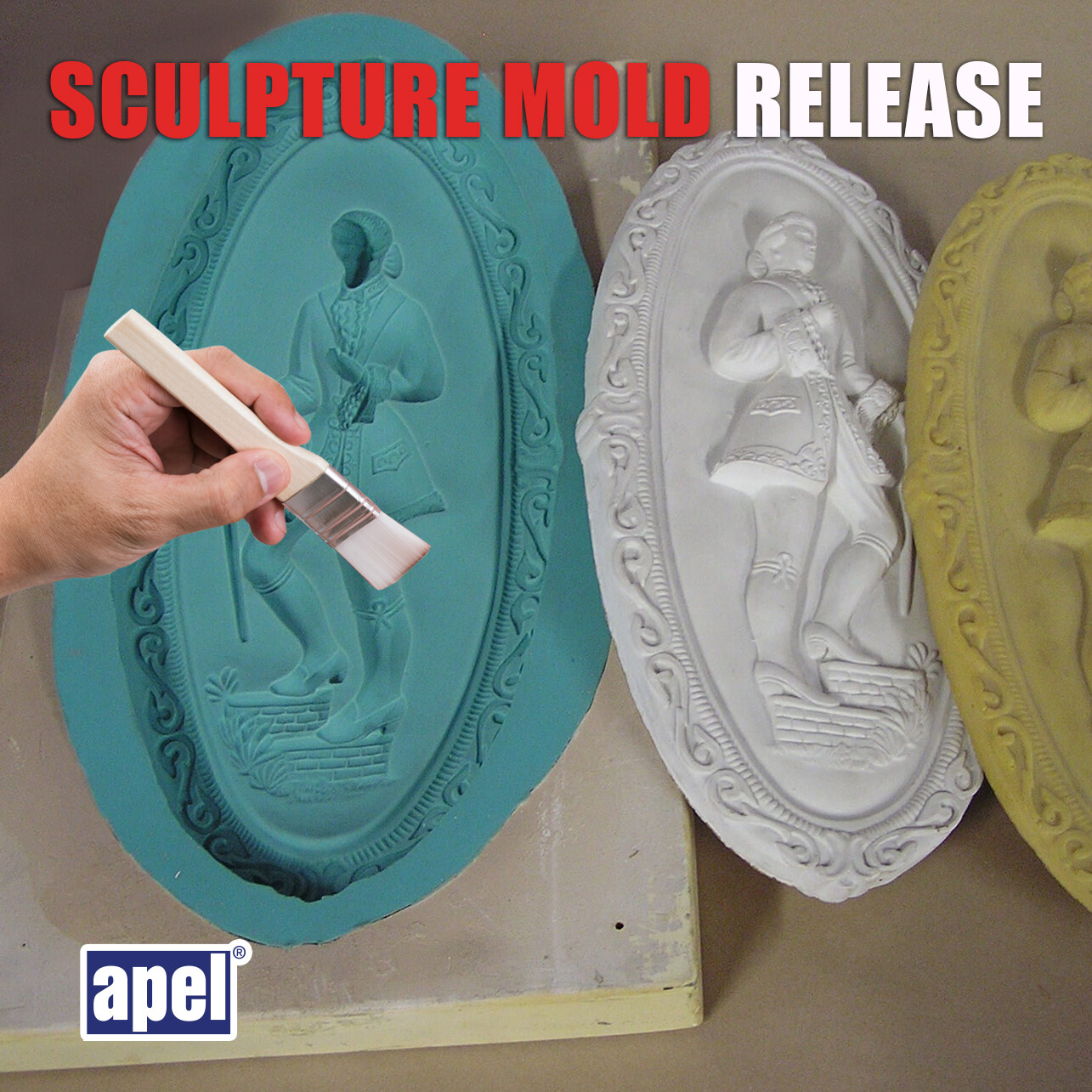 APEL Silicone Mold Release Spray (14.4 oz) Release Agent Aerosol Spray