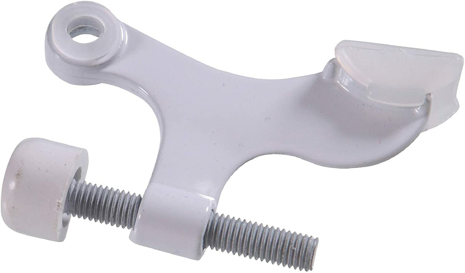 852356 Hinge Pin Door Stops Solid and Hollow Doors White