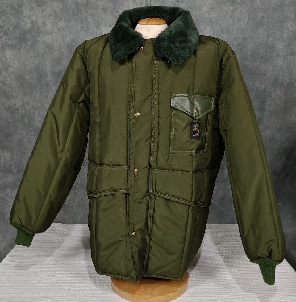 Refrigiwear Sage Green Iron-Tuff Insulated Jacket Mens Size 3XLARGE
