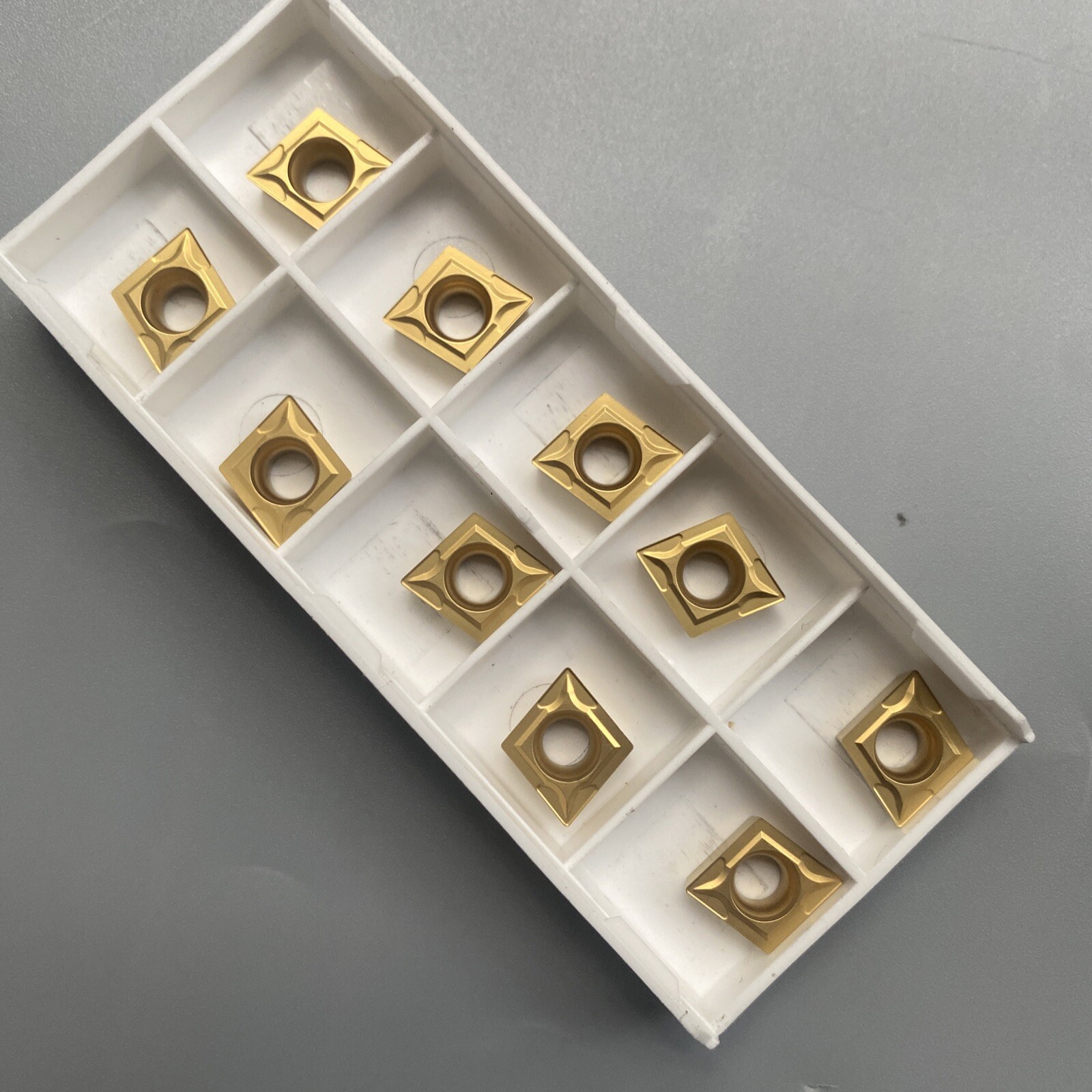 10x CCMT09T304 CCMT32.5 Carbide Inserts For SCLCR Lathe Turning Boring Tool 6020