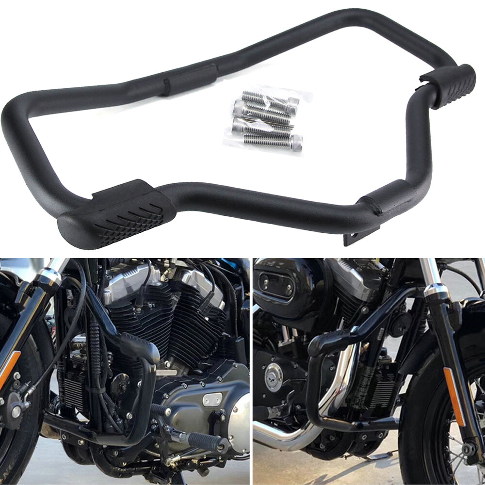 Engine Guard Highway Crash Bar For Harley Sportster 883 1200 XL XR 48 72 2004-23