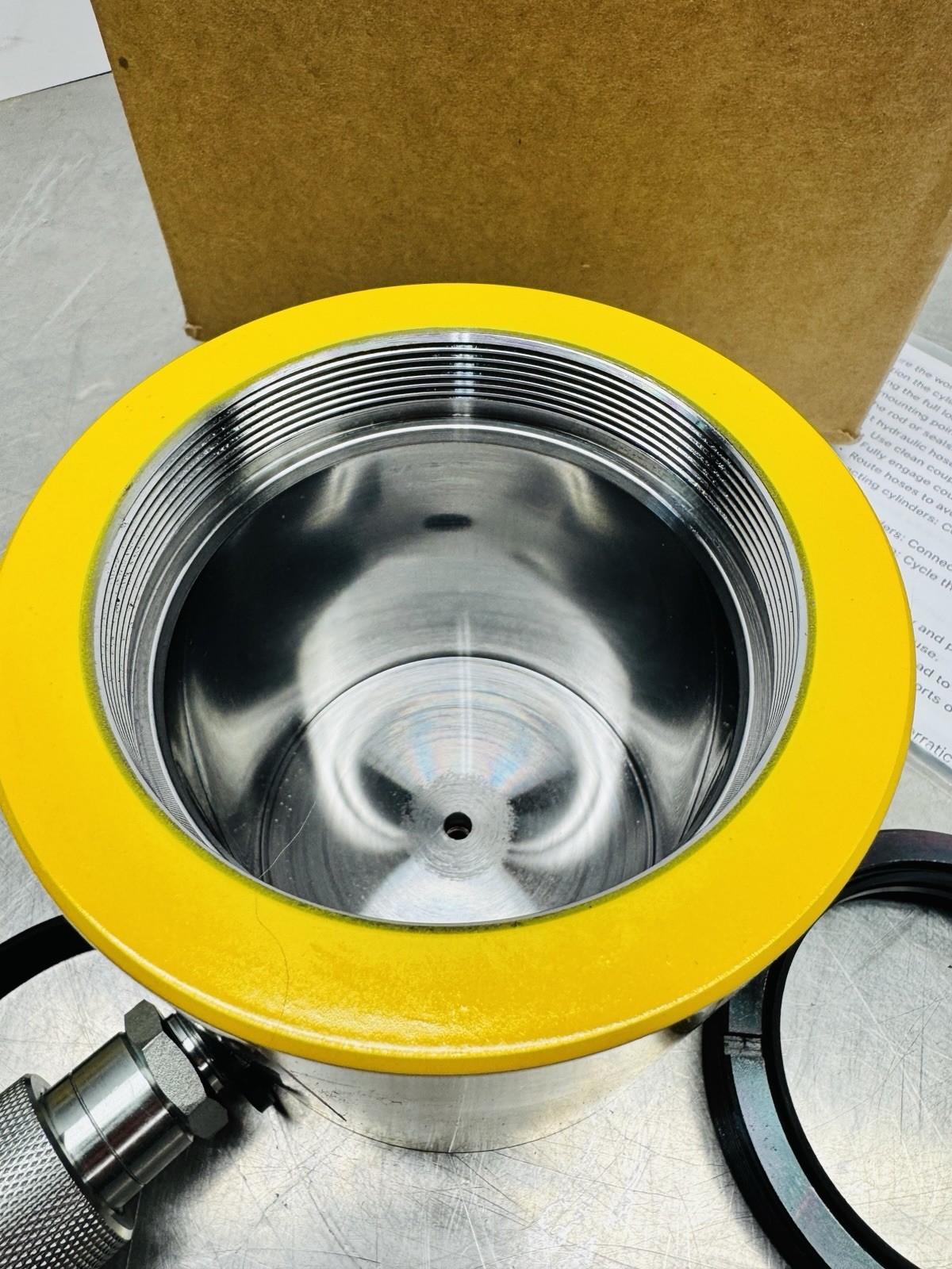 RokSolid RS-RCS502 Premium Equivalent Enerpac RCS502 50 Ton Low Height Cylinder