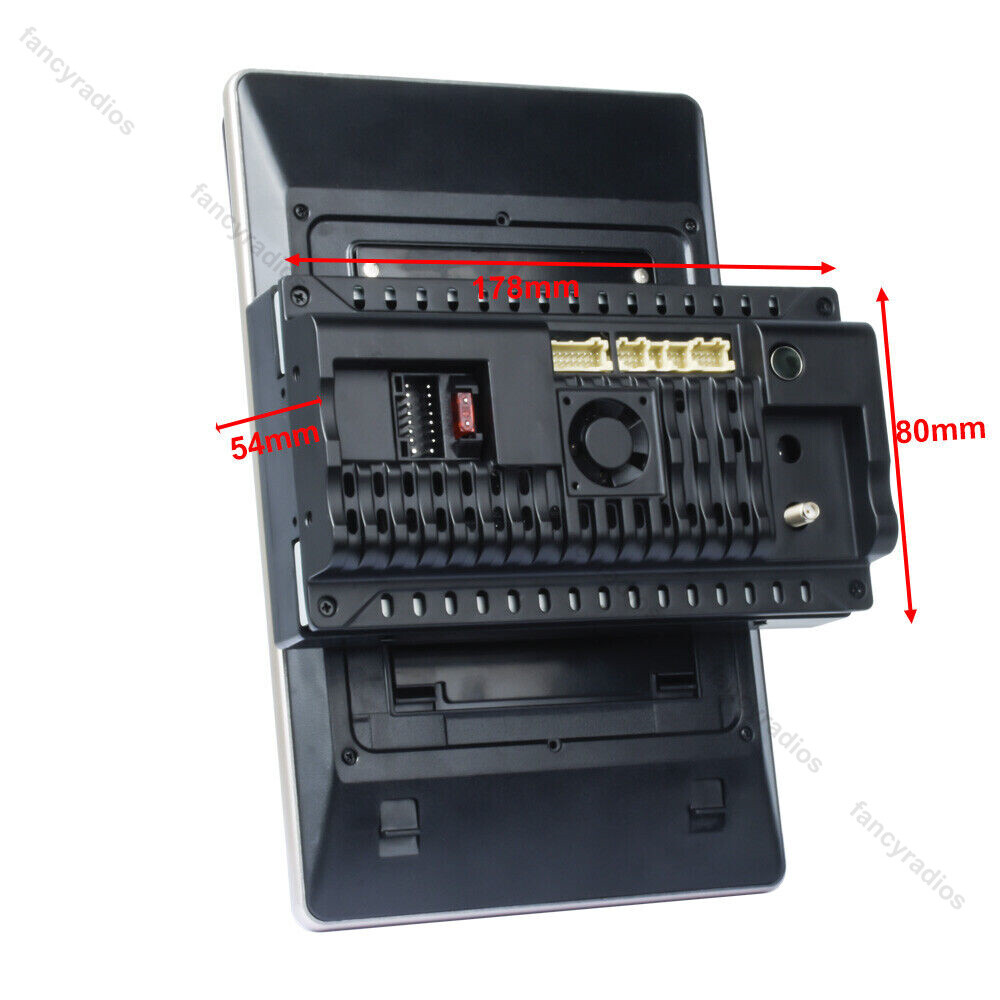 Double 2Din Rotatable 10.1'' Apple Carplay Android 13 Car Stereo Radio GPS Wifi