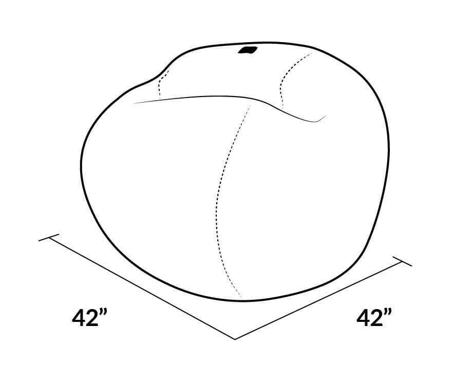 CordaRoy's Bean Bag Full Size Chenille