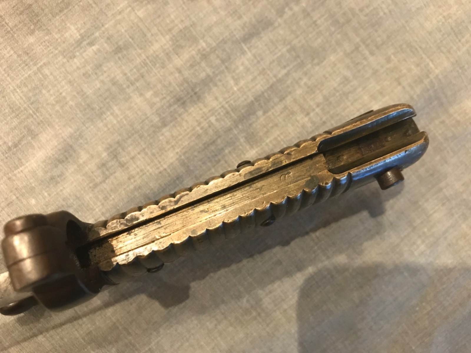 French Model 1866 Chassepot Yataghan Sword Bayonet Dated 1870