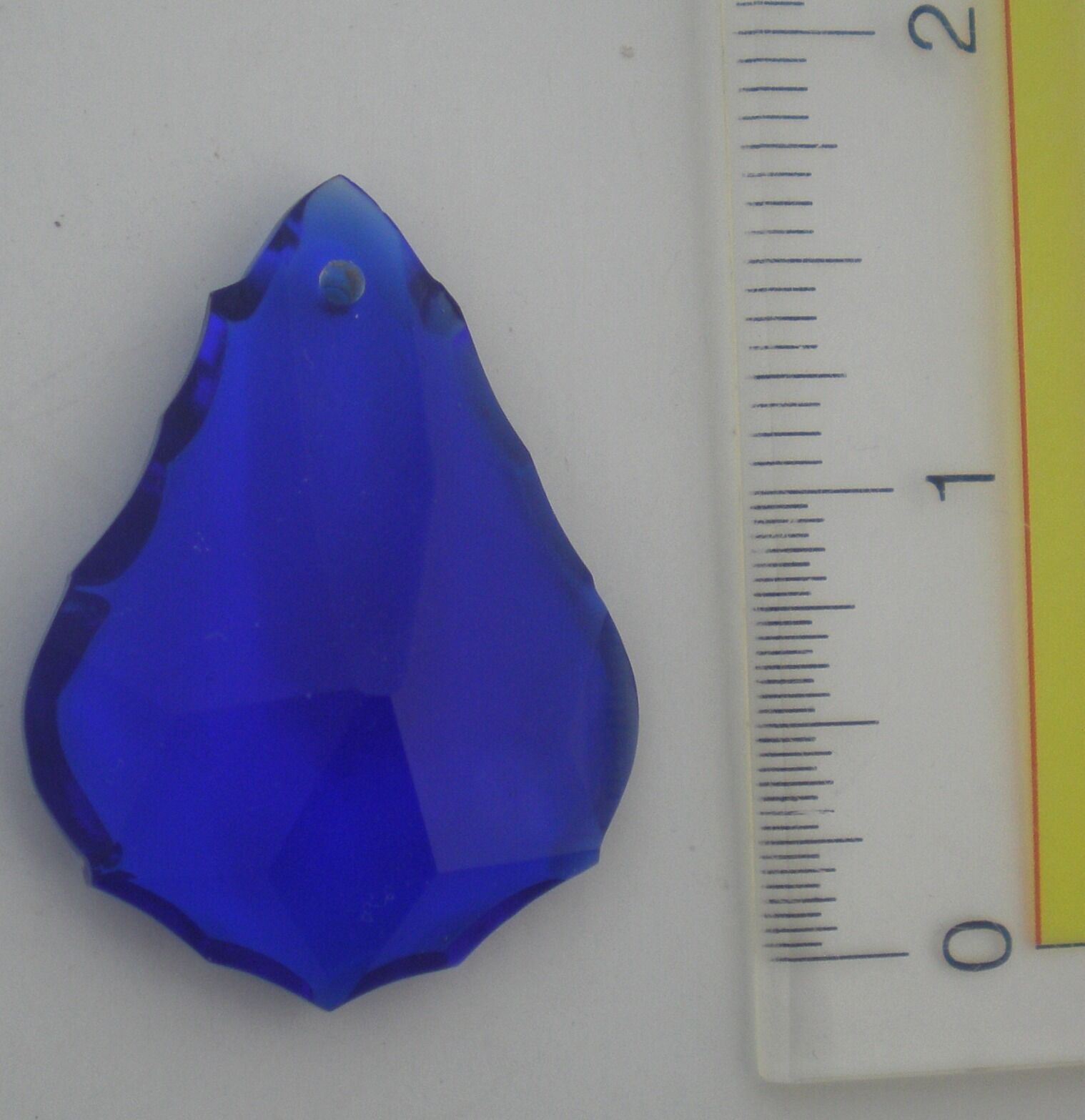 JAWDROPPING COBALT BLUE FRENCH CHANDELIER PRISMS BEADS C-39