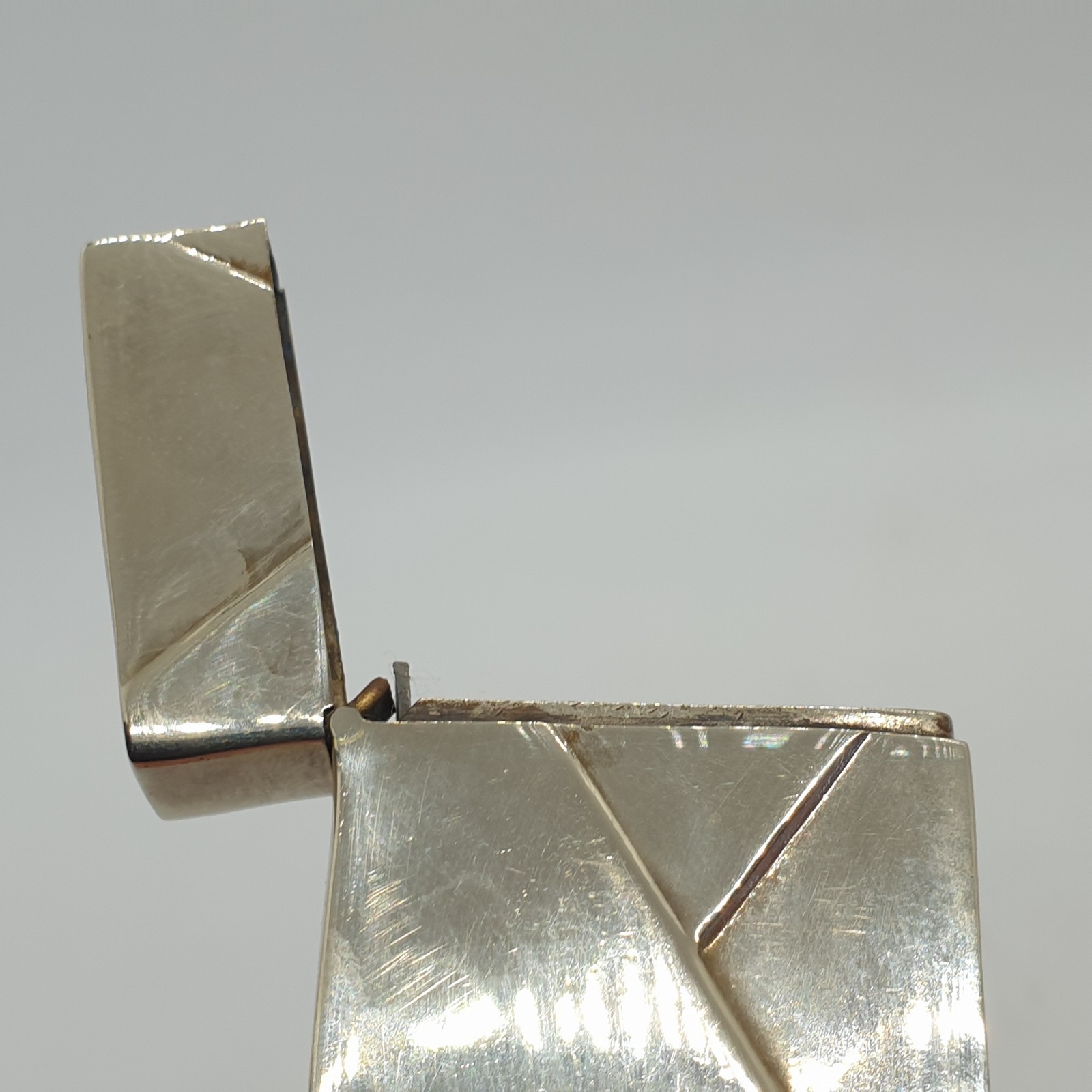 Gilt 900 Silver Envelope Form Novelty Vesta Case