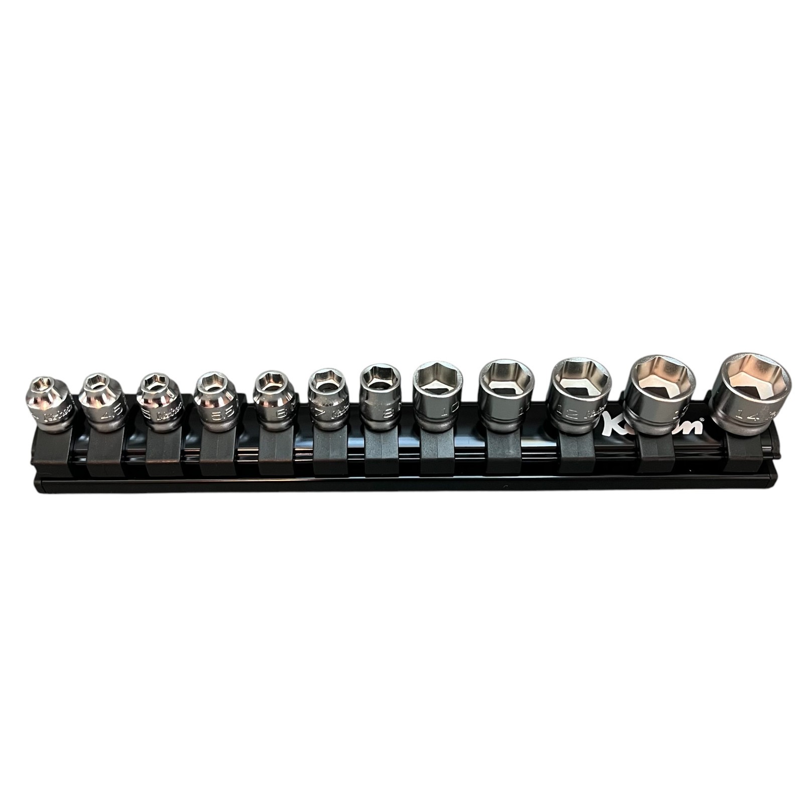 Ko-ken RS2400MZ/12 1/4 In SQ. DR. SOCKET SET 4-14MM 6 POINT Z-SERIES 12 PIECES