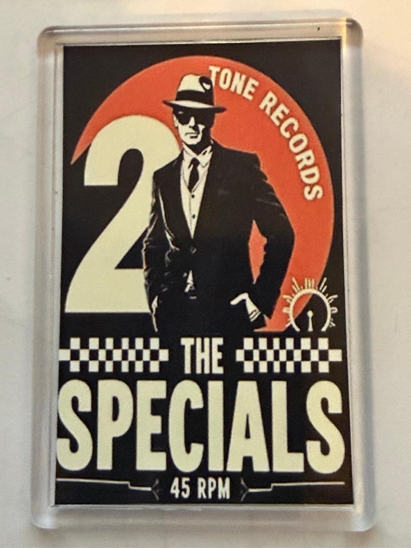 The Specials, English Ska, Vintage 70's, Gangster, 2 Tone, Fridge Magnet