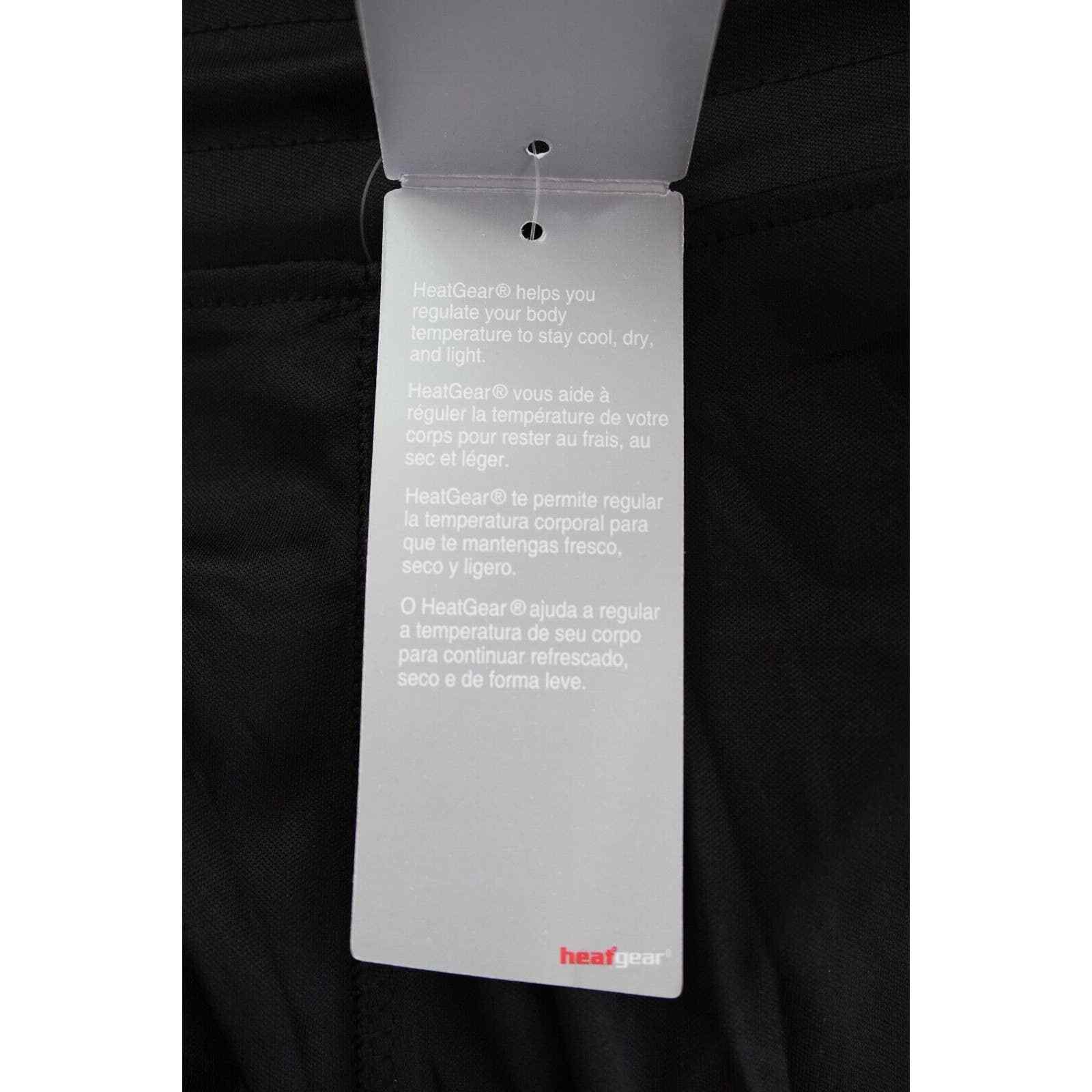 Under Armour Women's Tech Capris 3/4 Pants Large Black Athletic New MSRP$40