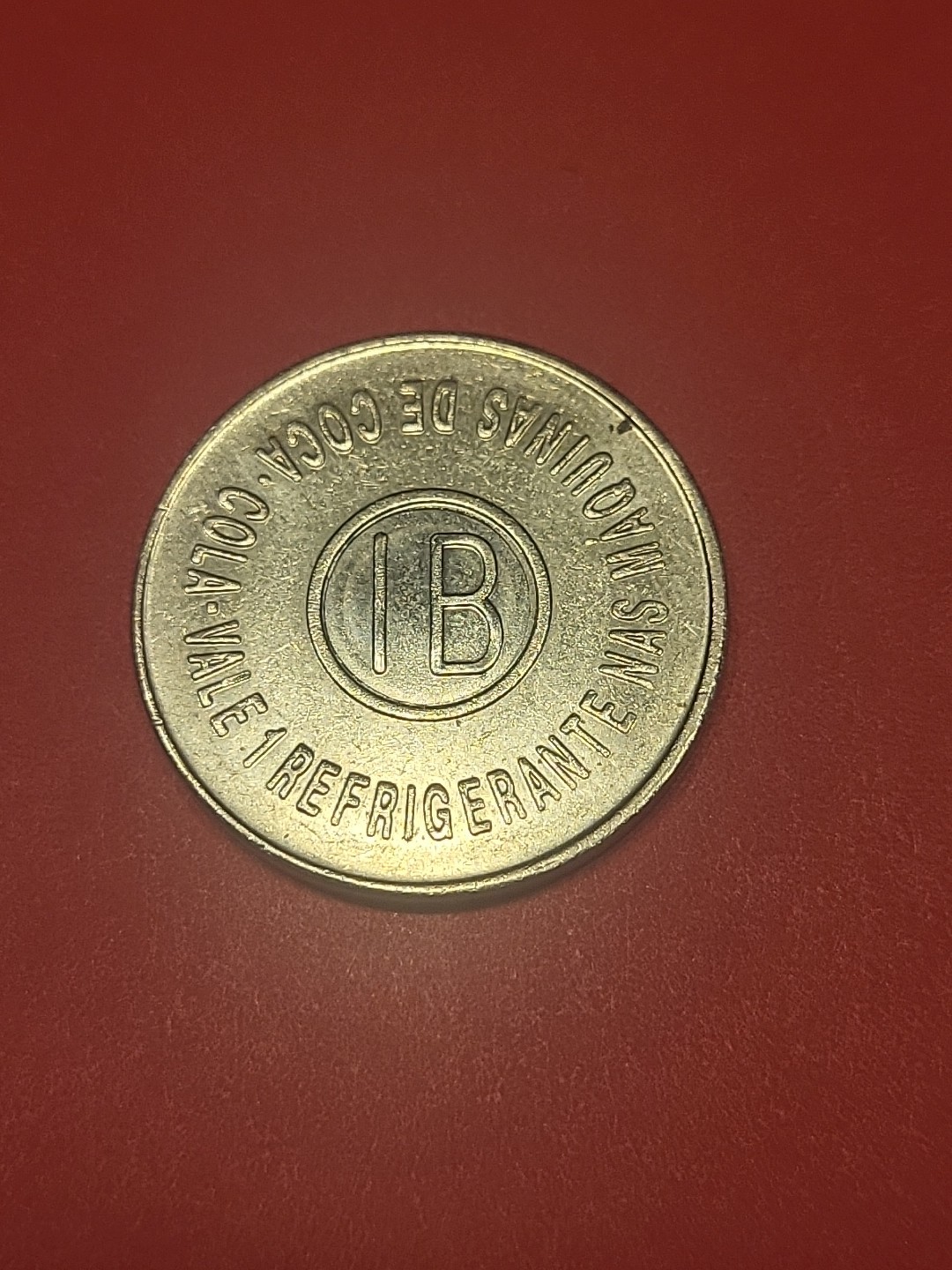 Coca Cola Coke Vending Machine Token IB Brazil