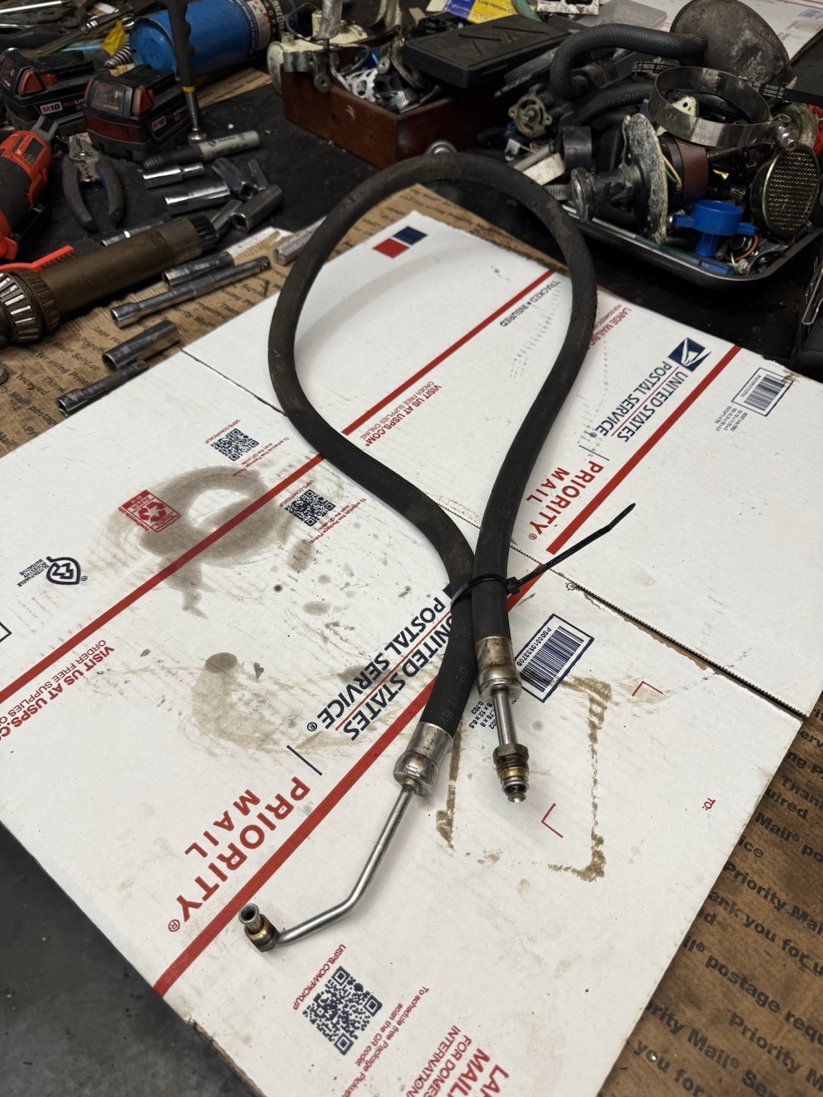Volvo Penta 4.3 GXI power steering hose