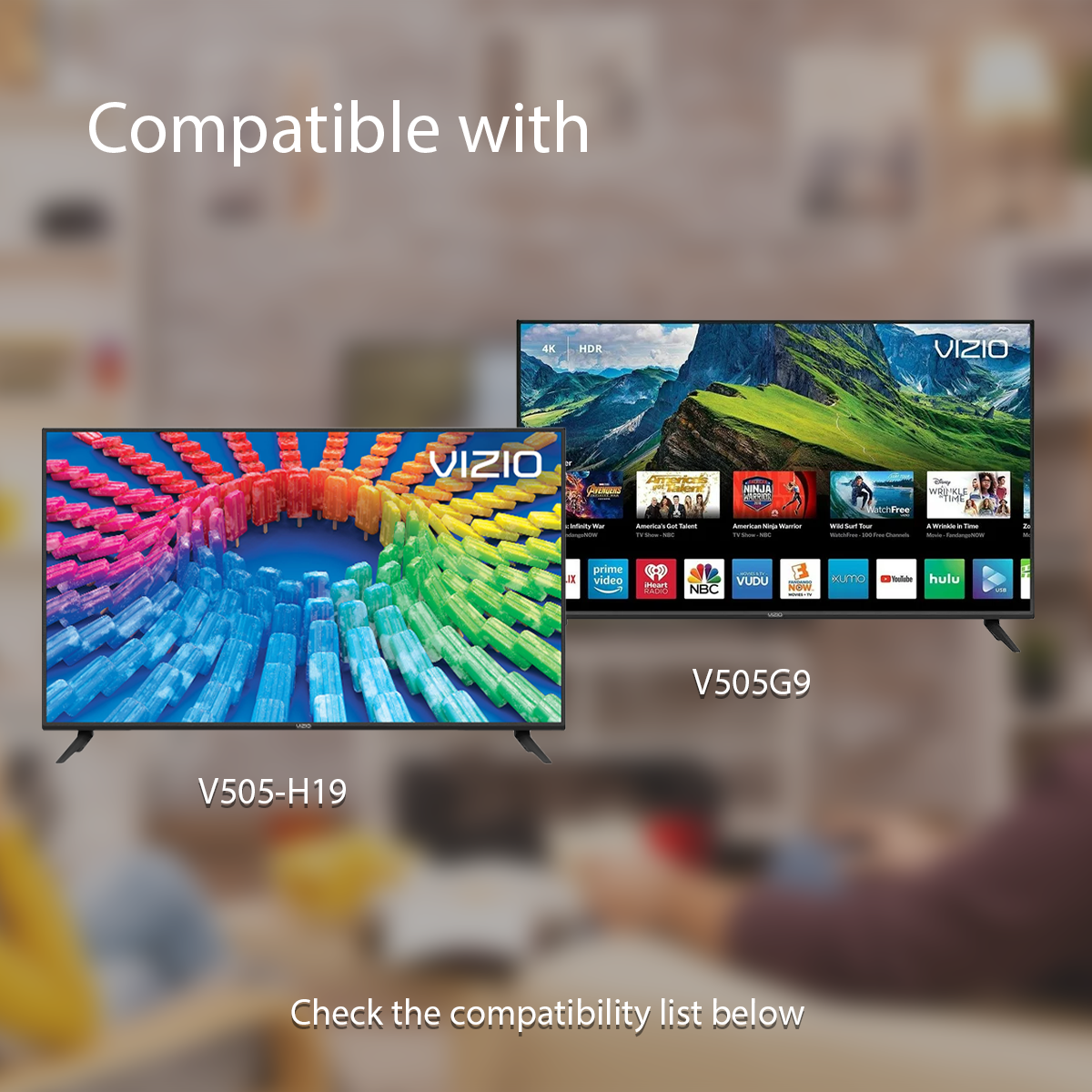 Replacement Vizio 7H08B00008000 TV STAND For D50XG9 V505-H9 V505-H19