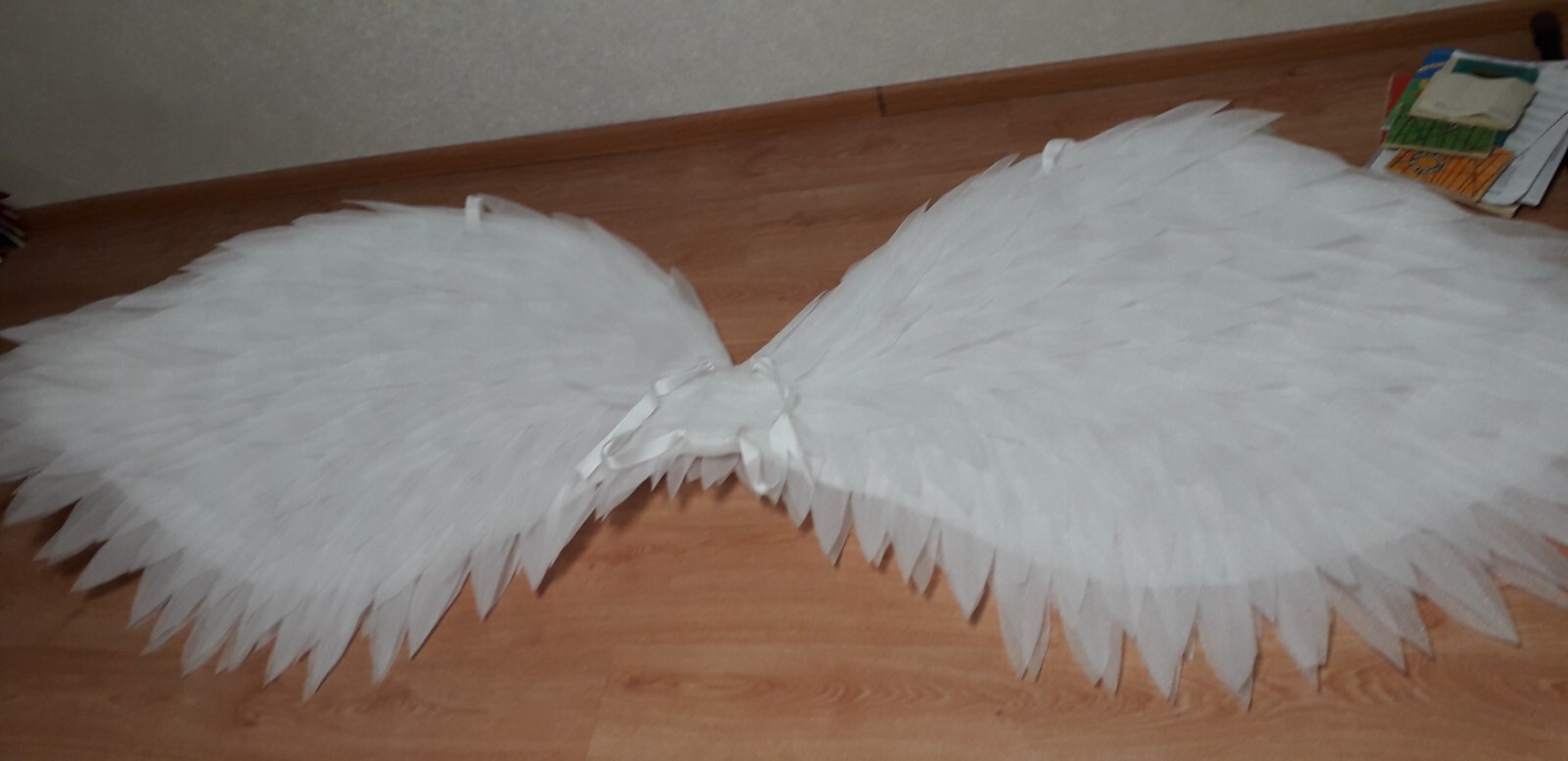 Big Dancing White Angel Movable Wings Cosplay Wedding Men Women Photo Props
