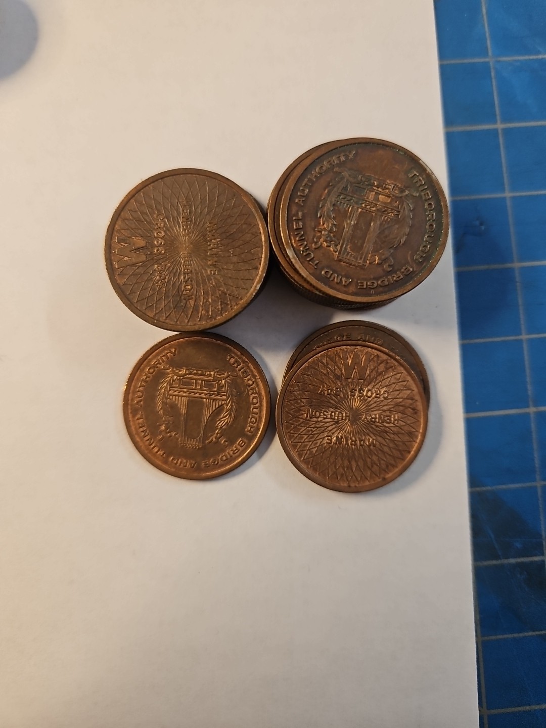 TRIBOROUGH BRIDGE AND TUNNEL AUTHORITY TOKEN -