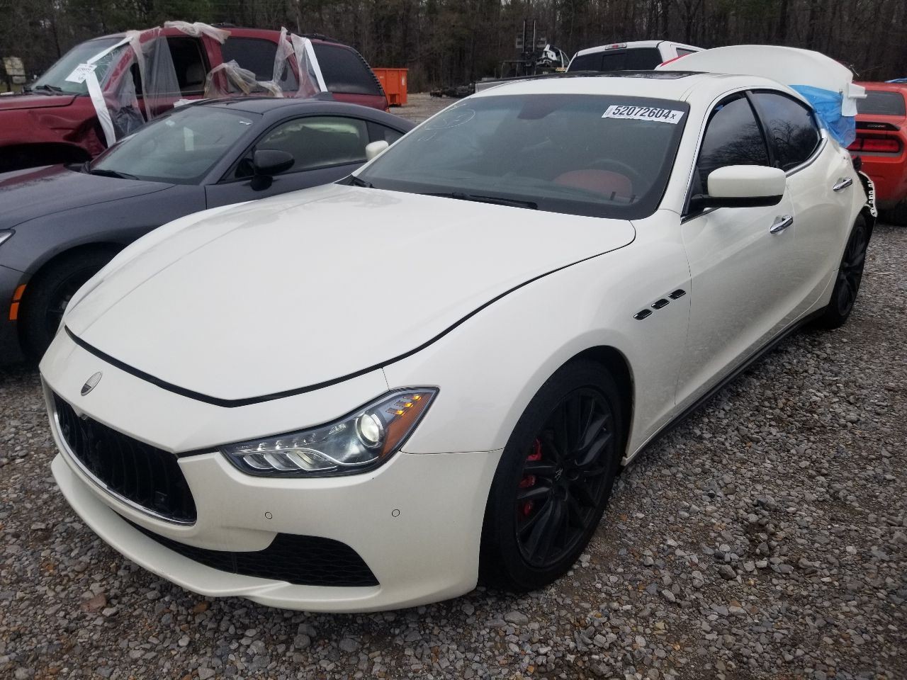 14 2014 MASERATI GHIBLI SQ4 SRS CONTROL MODULE 670007061