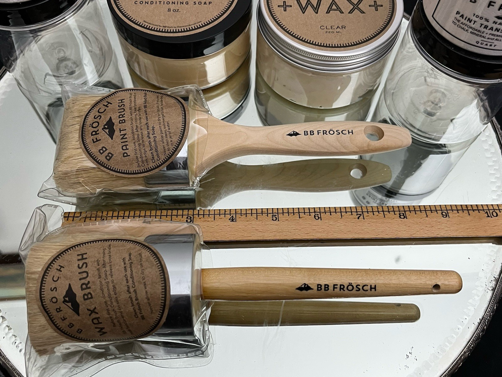 🔵 BB Frosch Chalk Paint ~ Powder, Brushes, Wax And More! NEW