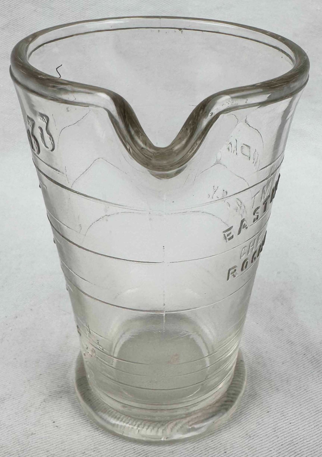 Eastman Kodak glass beaker 4oz - Rochester, N.Y.