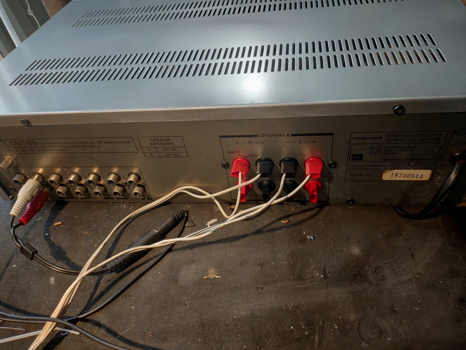 Aurex (Toshiba High End) SB-A45 Integrated HiFi Amplifier 40w + 40w