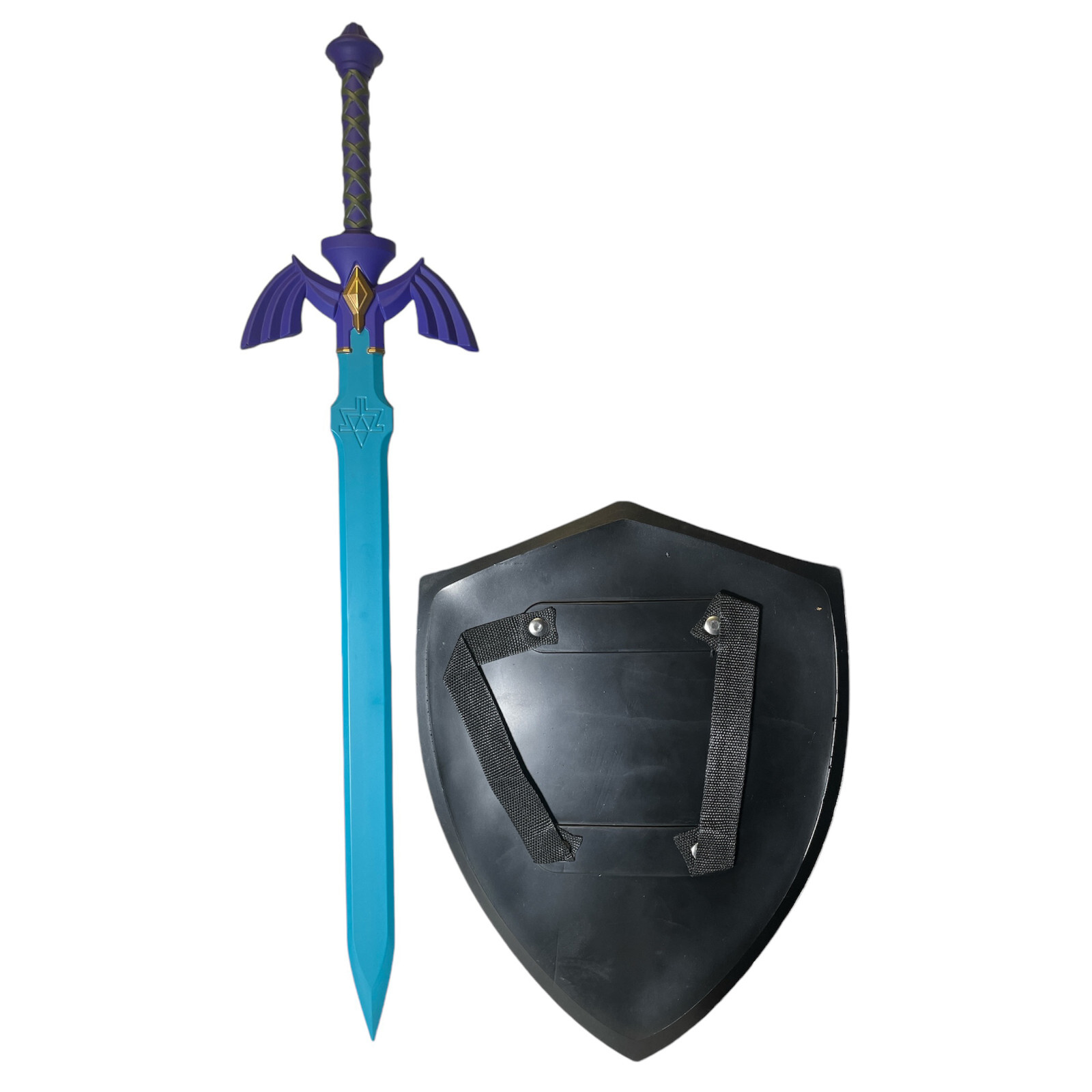 Legend of Zelda Link Hylian Master Skyward Sword+Shield PU Foam Prop Costume Toy