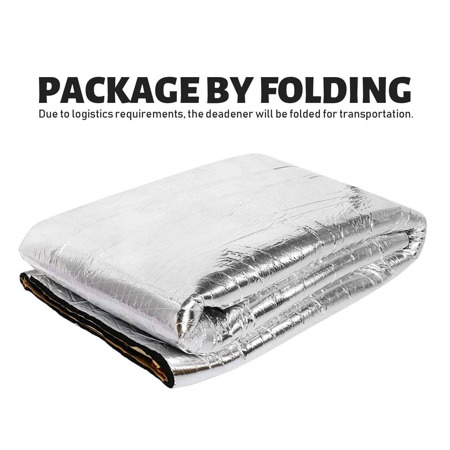 160"x 39" Sound Heat Proofing Car Auto Sound Deadener Insulation Underlay Mat