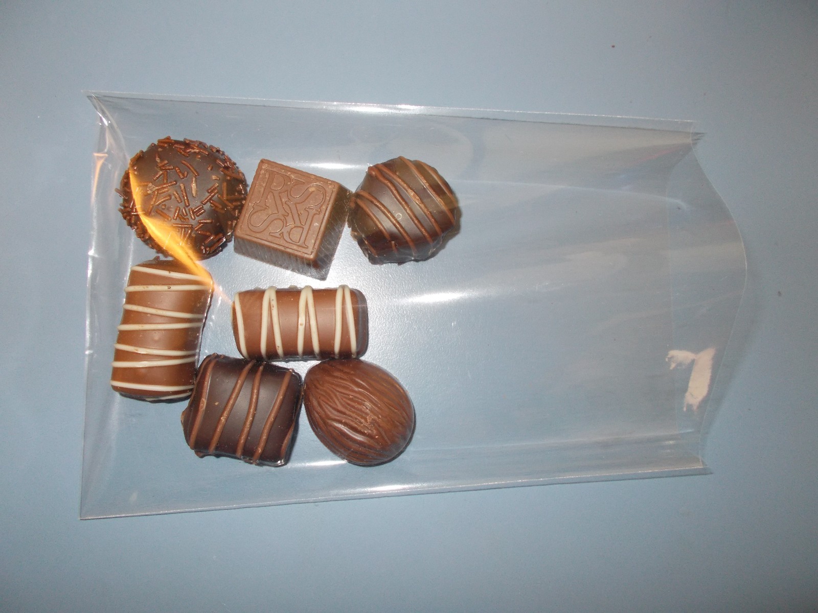 100 Super Clear Poly Bakery Cello Candy Bag Cookie Flat Polypropylene favor Bags