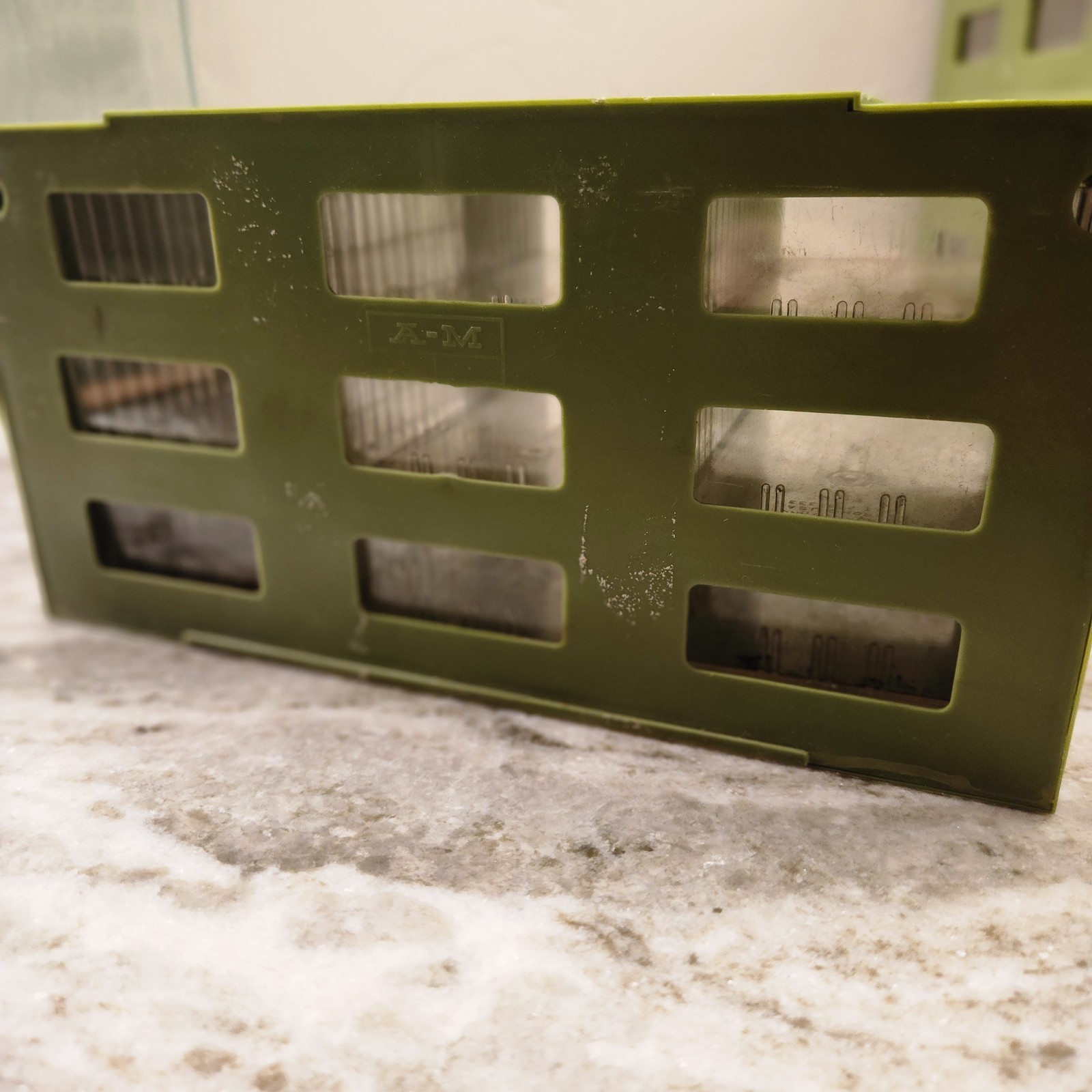 Akro-Mils Green 27 Drawer Storage Cabinet P-1. Bin organizers