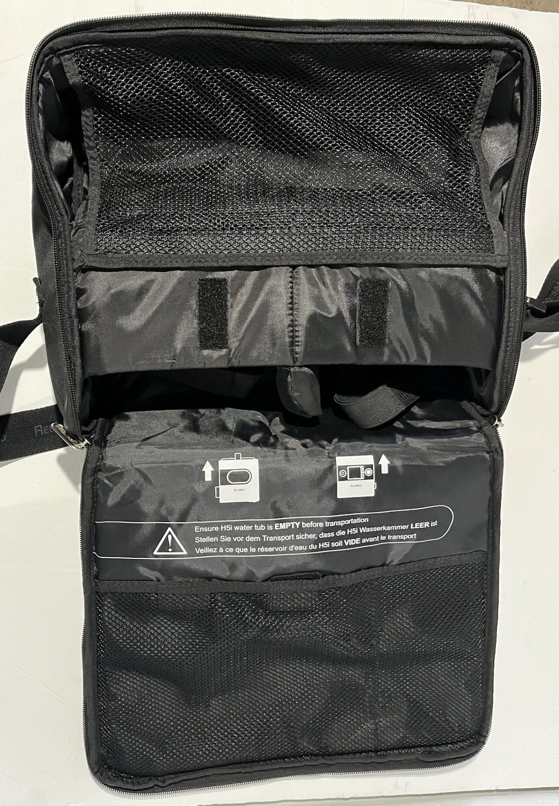 ResMed CPAP IPX1 Shoulder Travel Bag Carrying Case Only Black