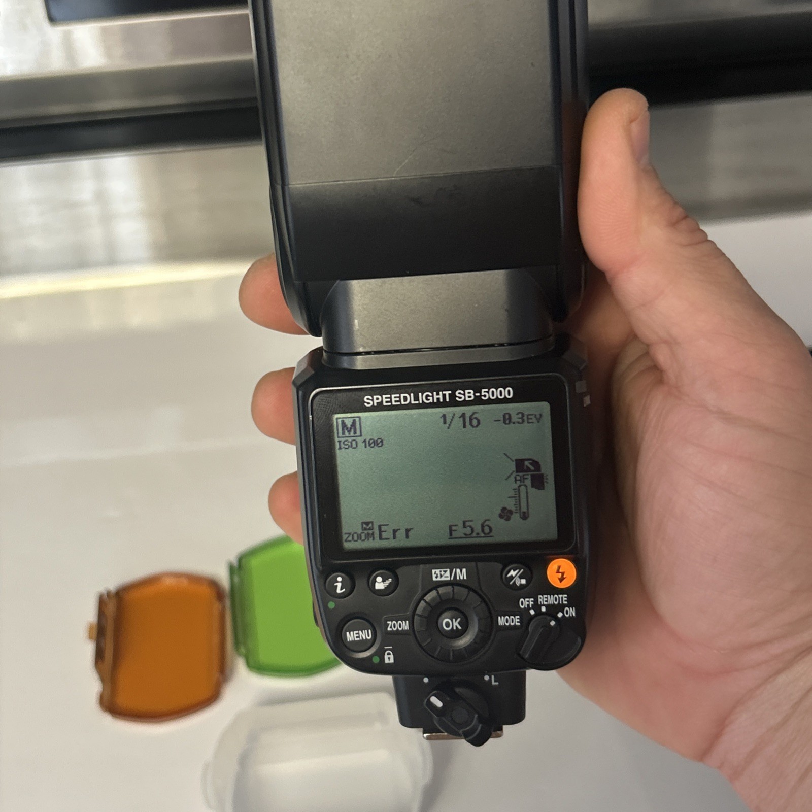 In Box [ MINT++ w /case ] Nikon Speedlight SB-5000 Shoe Mount Flash