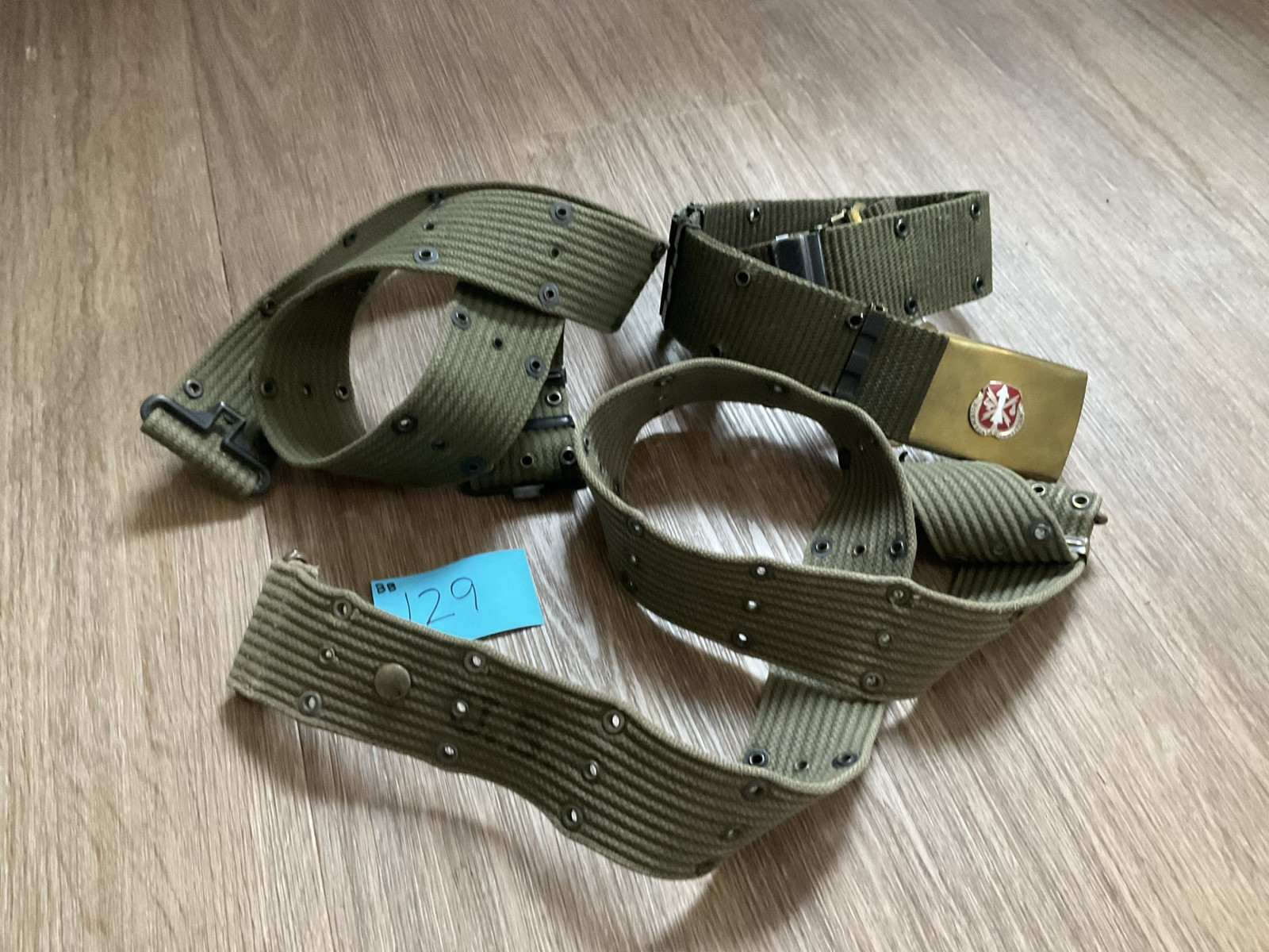 Lot of 3 Webbelts WIl to modern DI Belt bb129