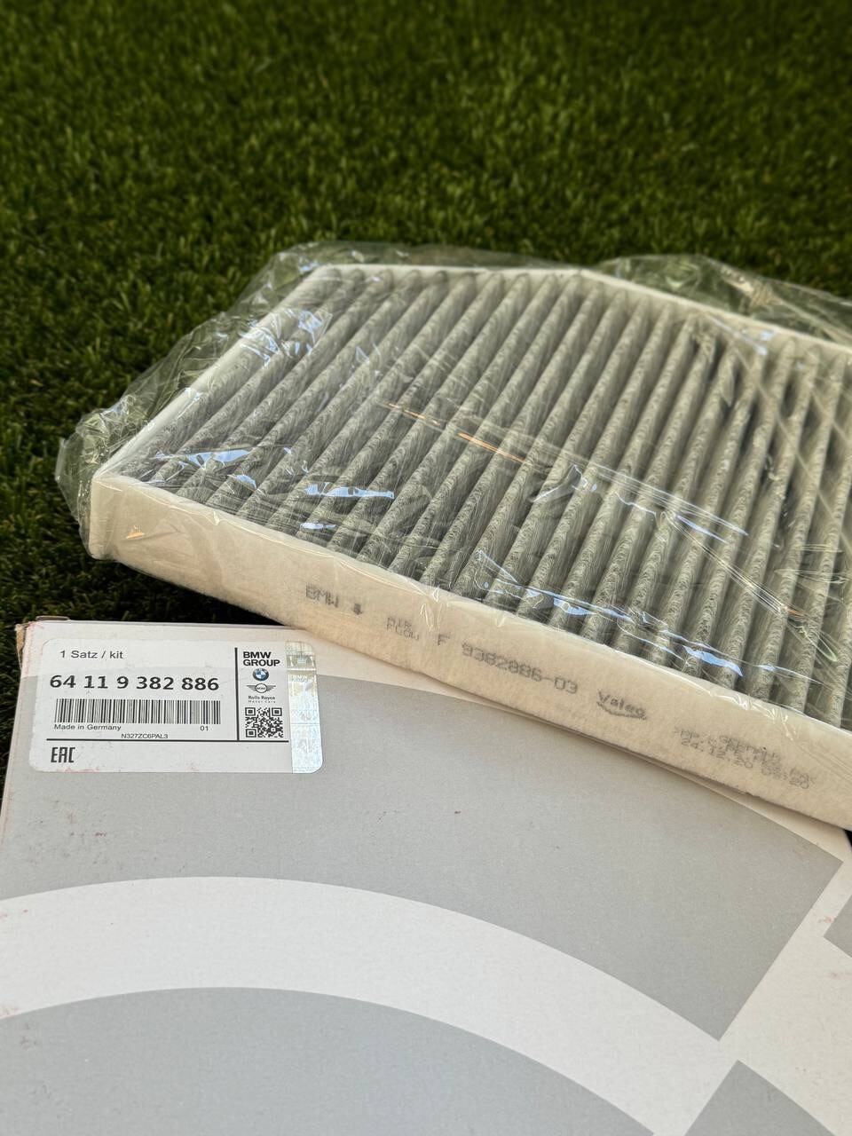 Genuine BMW G20 Activated Carbon Cabin Filter Microfilter 64119382886 G01 X3 G80