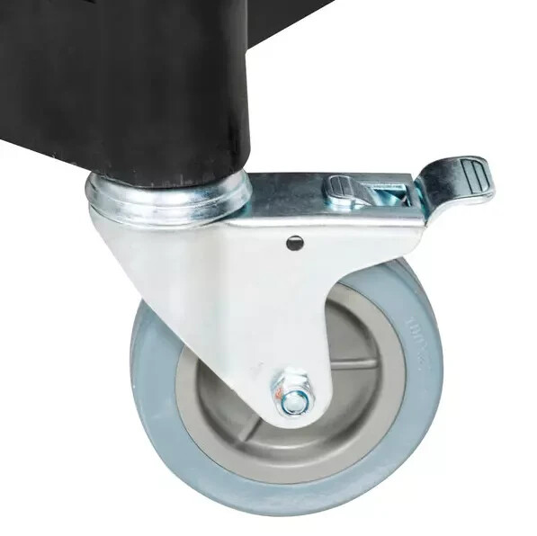 Commercial Kitchen Restaurant Utility Bussing Cart w/ Three Shelves 42" x 20"