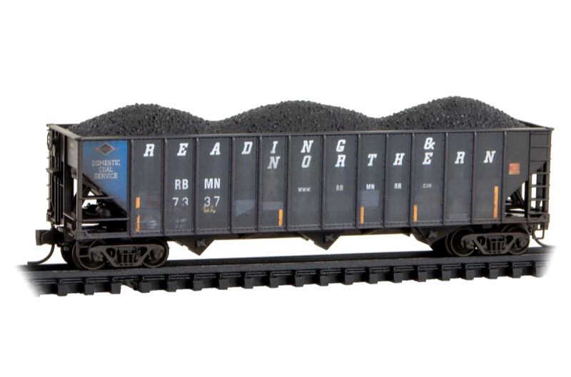 Reading Blue Mountain 100-Ton 3-Bay Coal Hopper Micro-Trains #108 44 650 N SCALE
